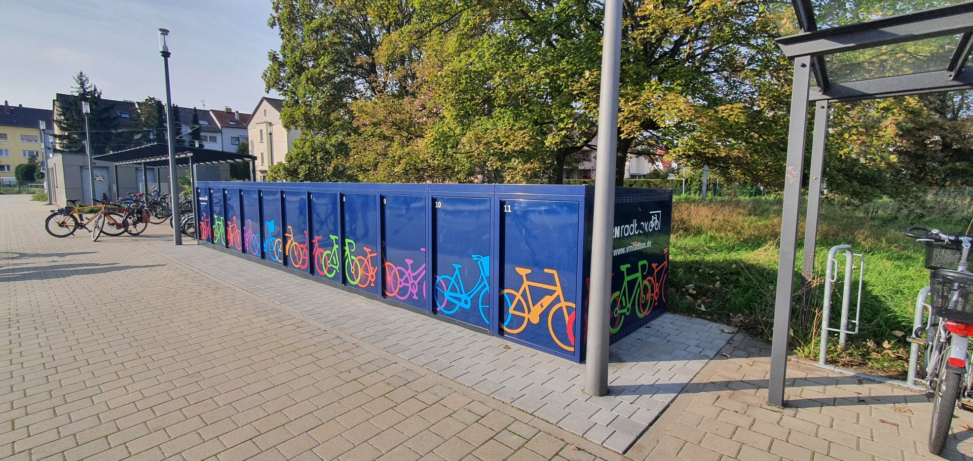 Fahrradboxen Mannheim Feudenheim