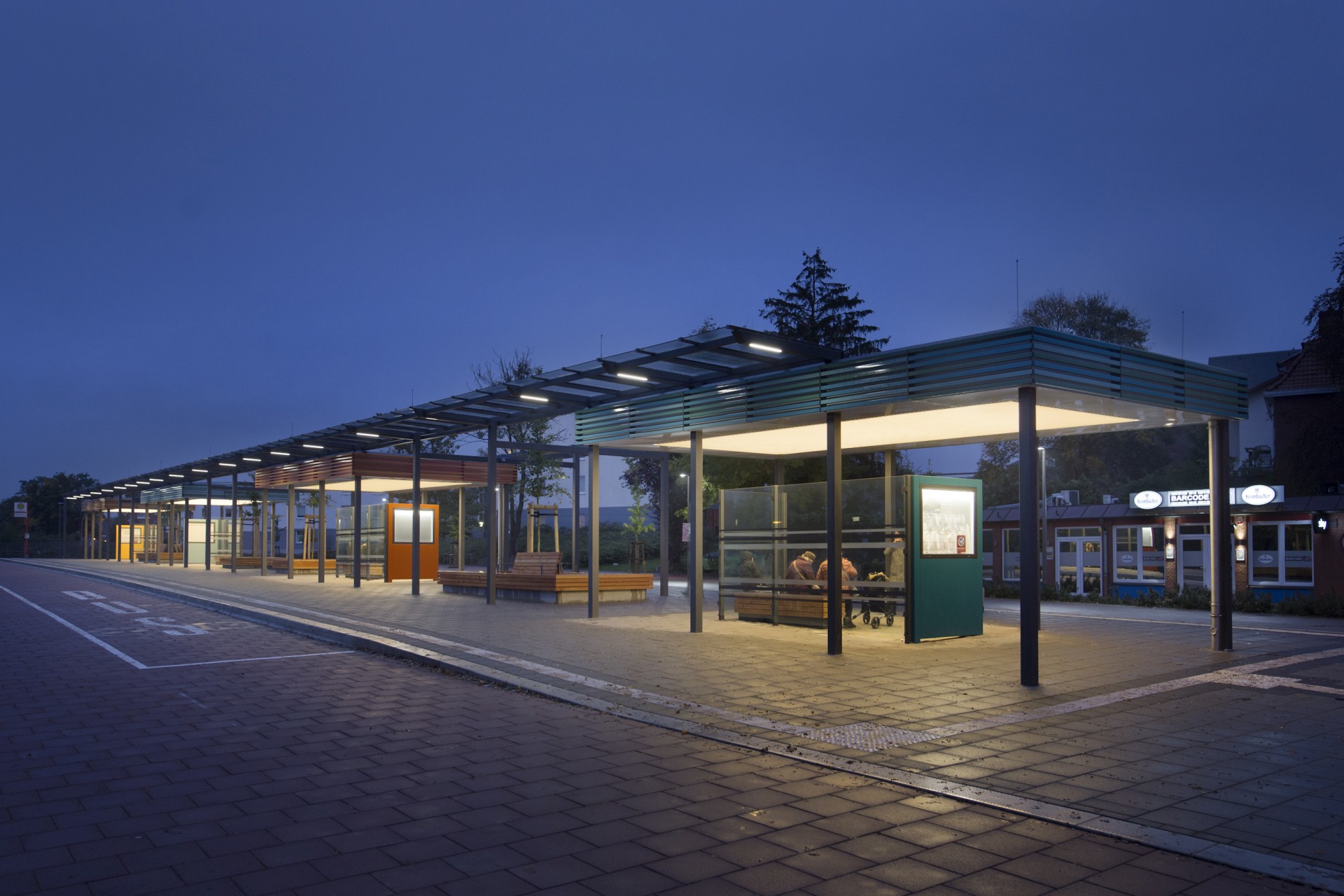 Wartehallen Busbahnhof Pinneberg