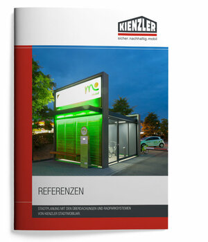 Deckblatt der Broschüre der Kienzler Referenzen