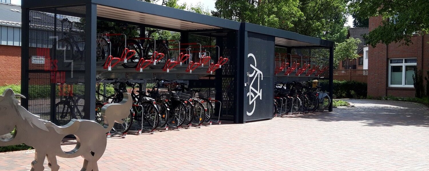 Fahrradsammelschließanlage von Kienzler Stadtmobiliar