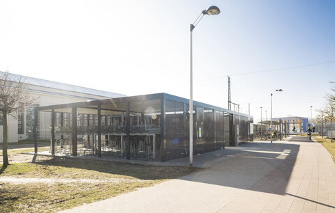 Fahrradsammelschließanlage von Kienzler Stadtmobiliar Fahrradsammelschließanlage von Kienzler Stadtmobiliar