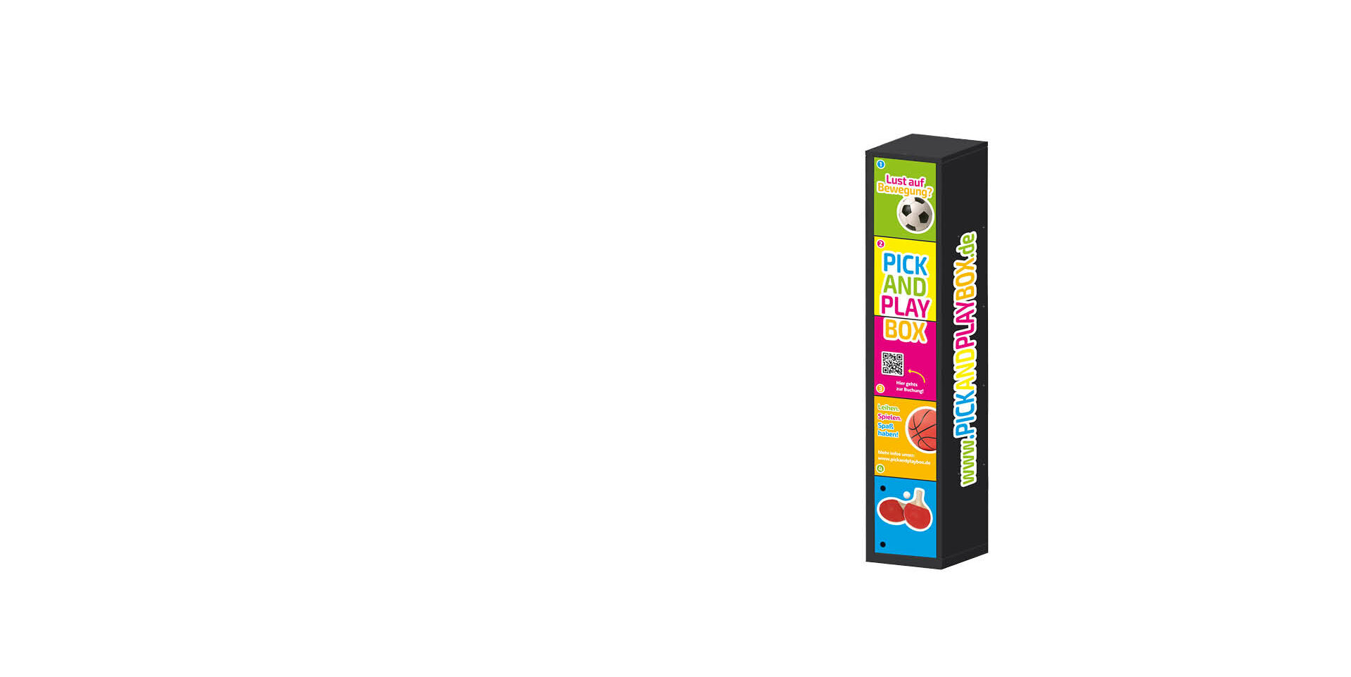 Pick and Play Box: Freizeitsportartikel einfach leihen