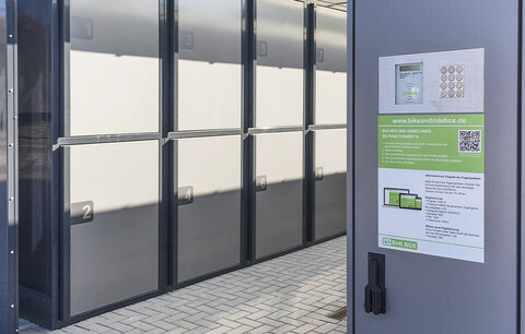 Bike and Ride Box von Kienzler Stadtmobiliar Bike and Ride Box von Kienzler Stadtmobiliar
