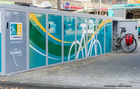 DeinRadschloss-Fahrradboxen in Duisburg Meiderich