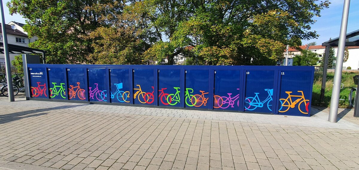 Eröffnung der ersten VRN Radboxen in Mannheim Kienzler