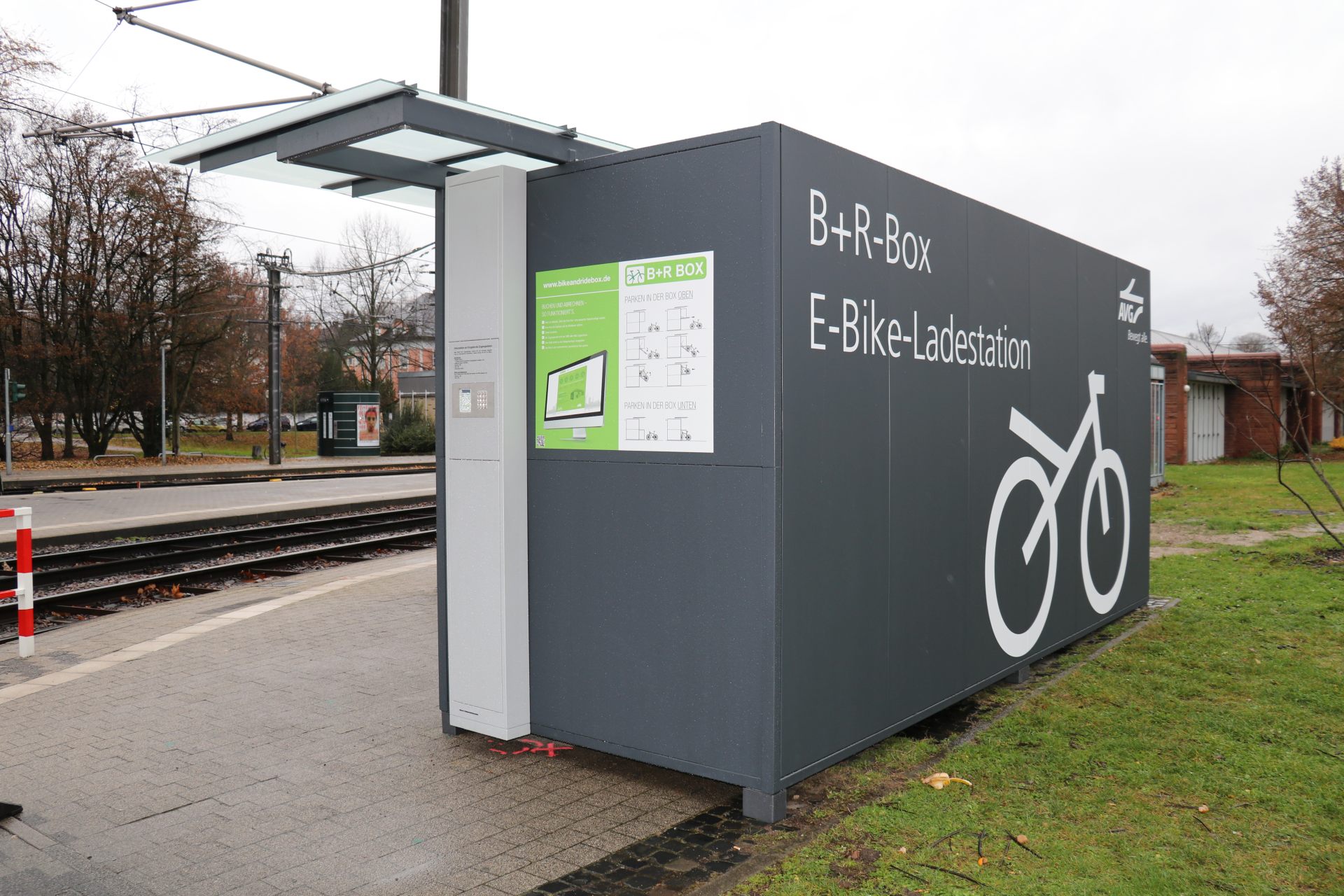 Kienzler Bike and Ride Box in Karlsruhe