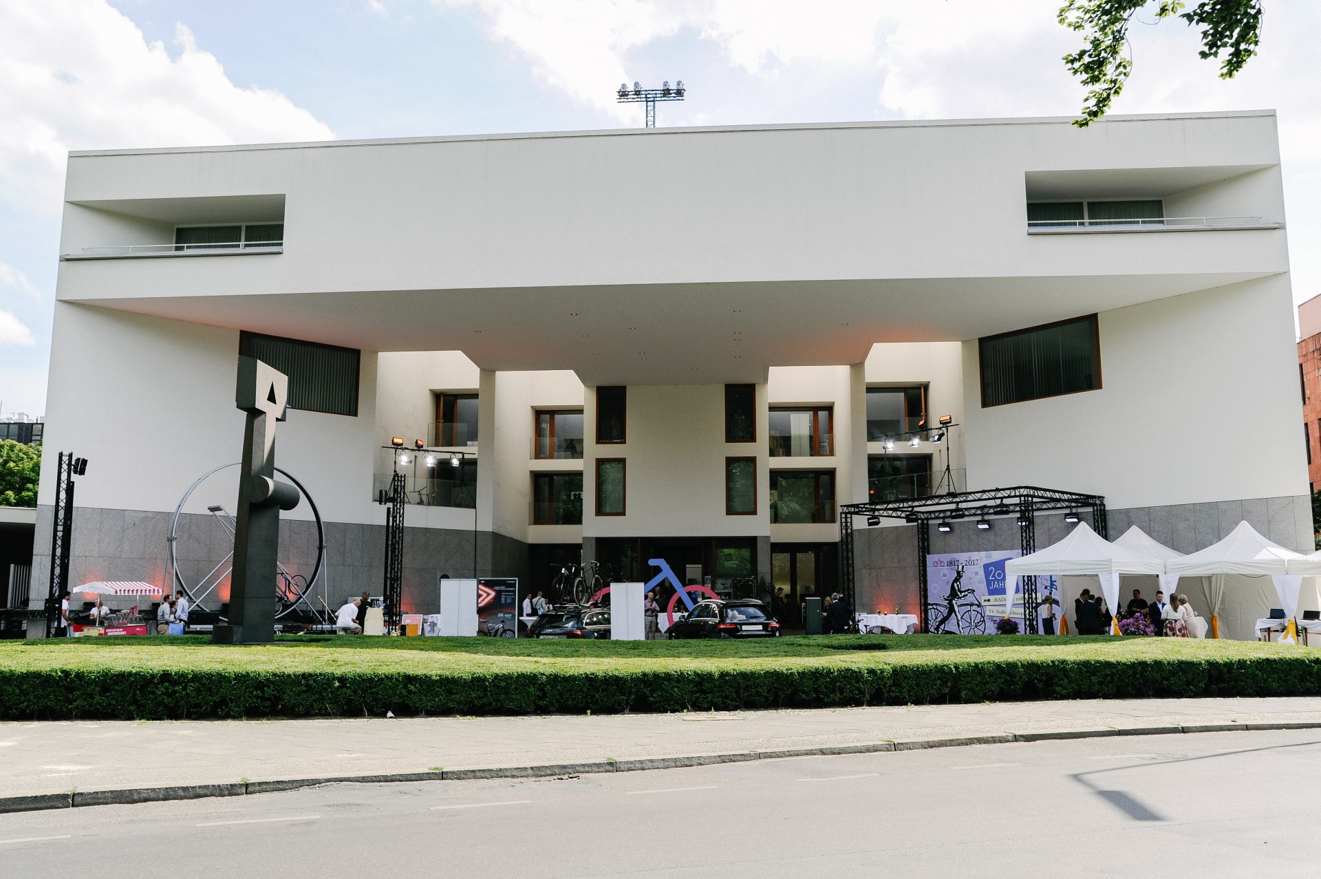 Das Gebäude der Landesvertretung Baden-Württemberg in Berlin