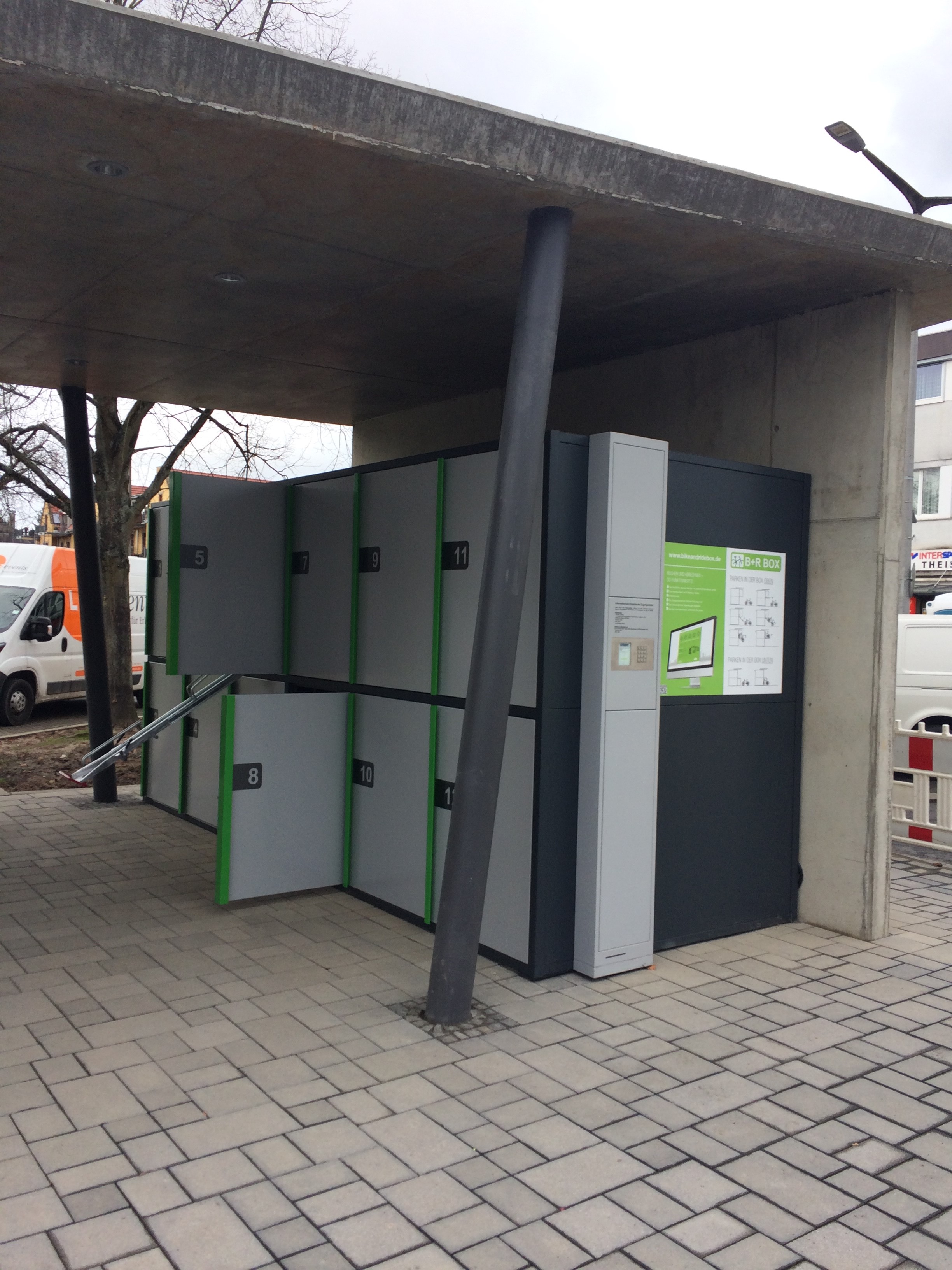 Bike and Ride Box in Fritzlar