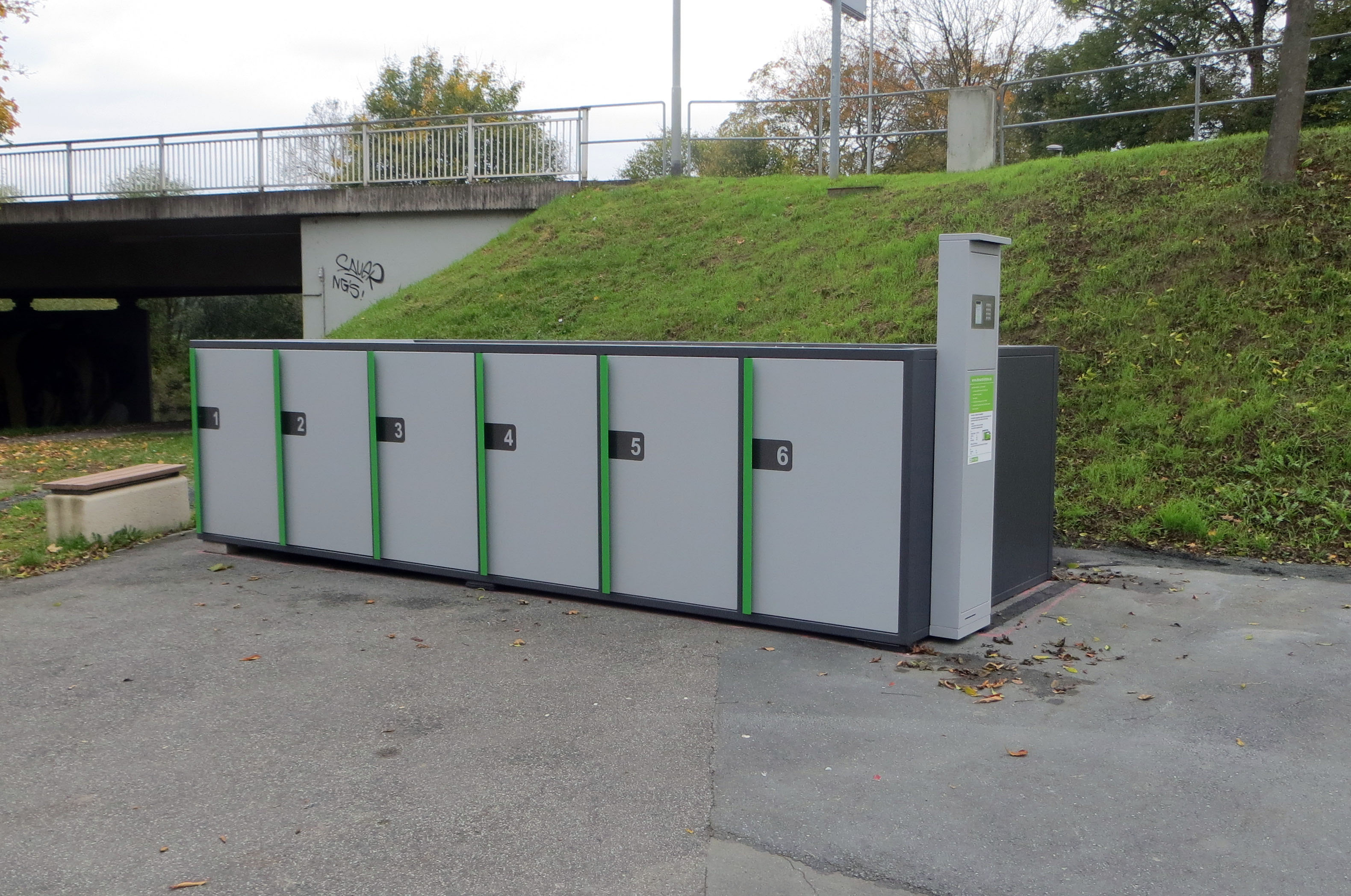 Bike and Ride Box in Wetzlar