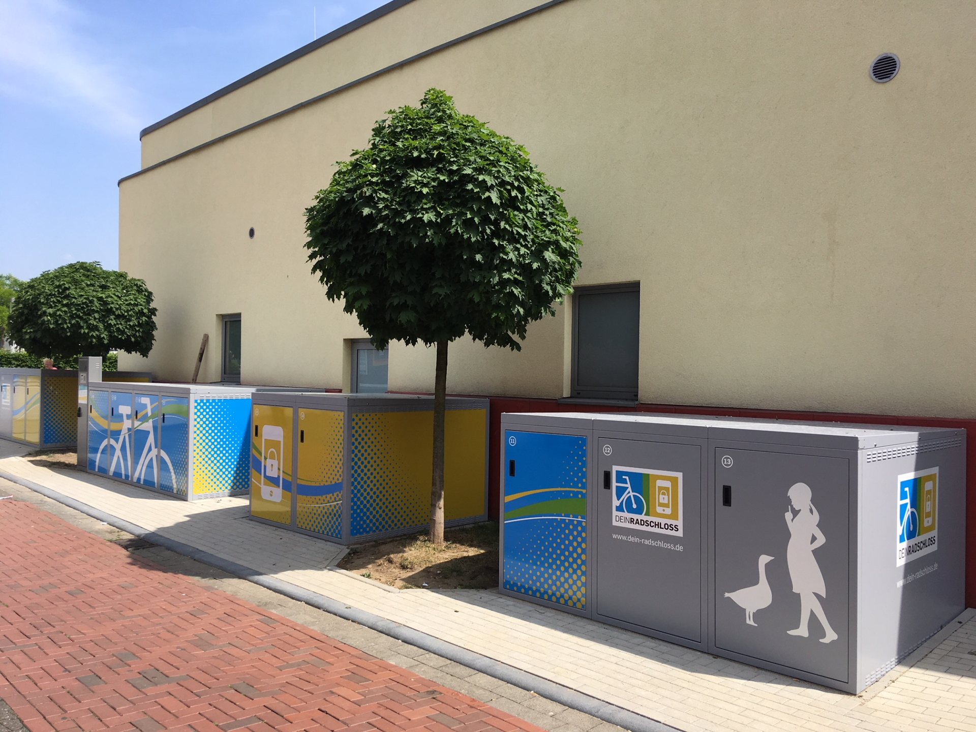 DeinRadschloss-Fahrradboxen Monheim am Rhein Busbahnhof