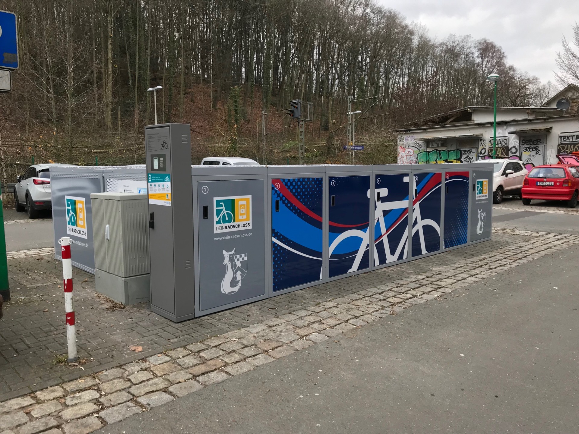 DeinRadschloss Fahrradboxen am Bahnhof in Ennepetal