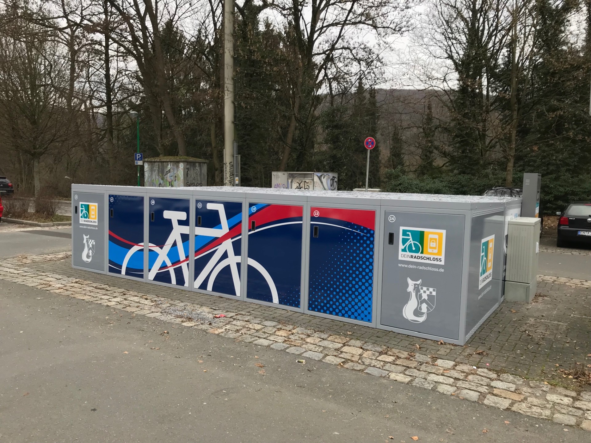 DeinRadschloss Fahrradboxen am Bahnhof in Ennepetal