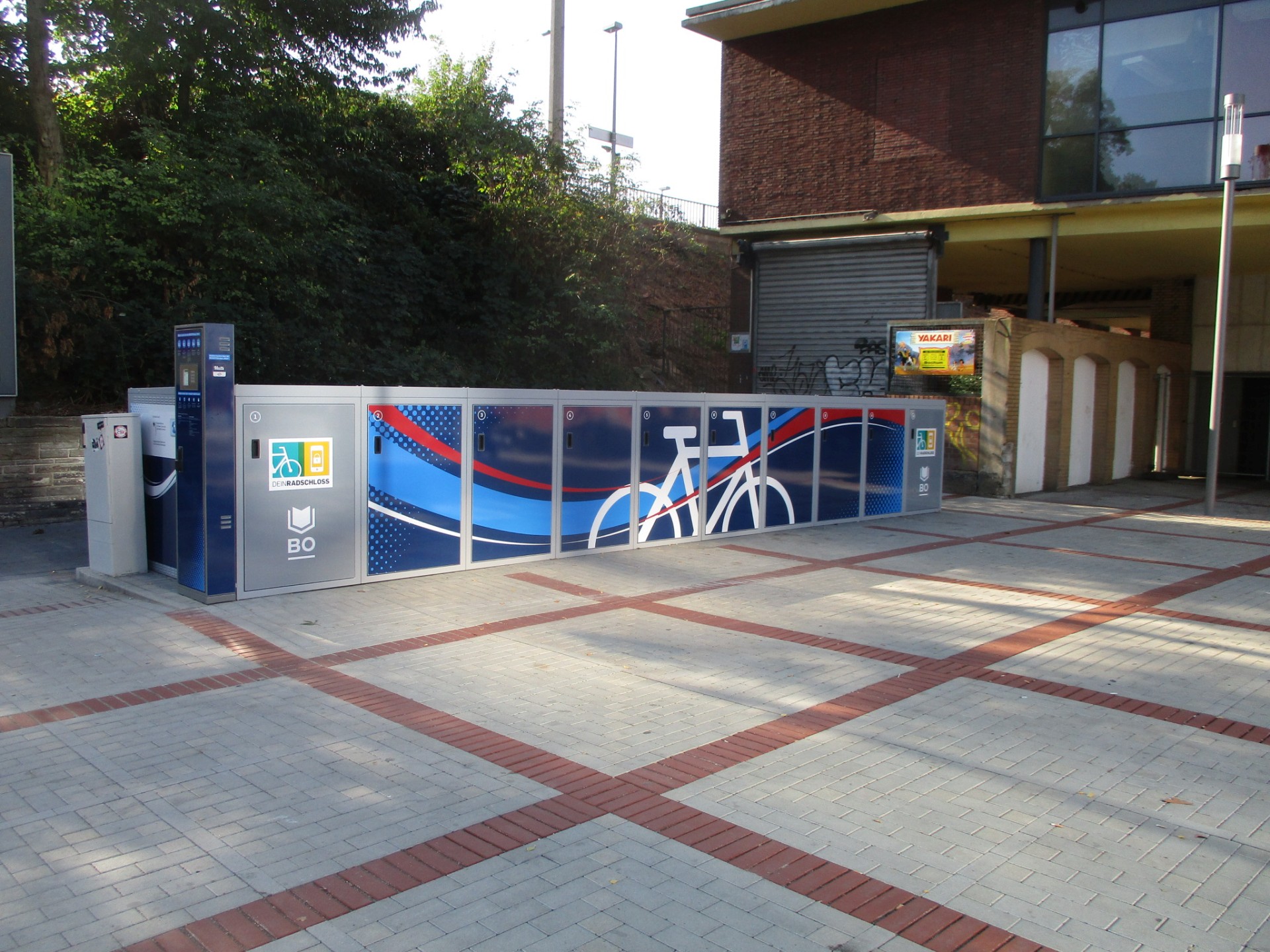 DeinRadschloss Fahrradboxen Bochum Hauptbahnhof