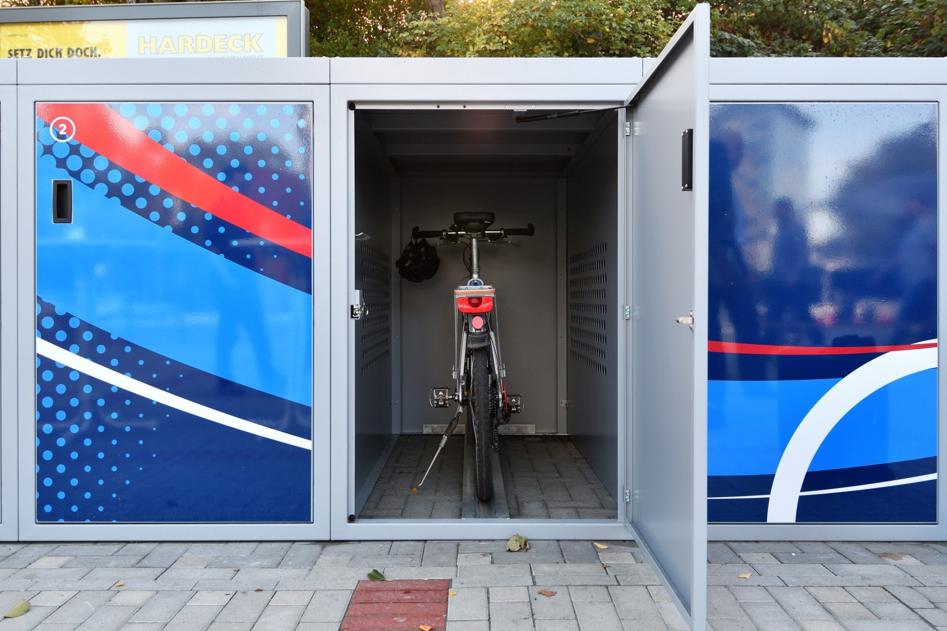 DeinRadschloss Fahrradboxen Bochum Hauptbahnhof Eröffnung