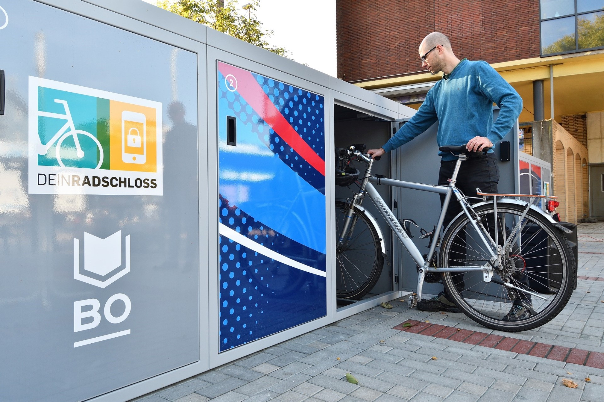 DeinRadschloss Fahrradboxen Bochum Hauptbahnhof Eröffnung