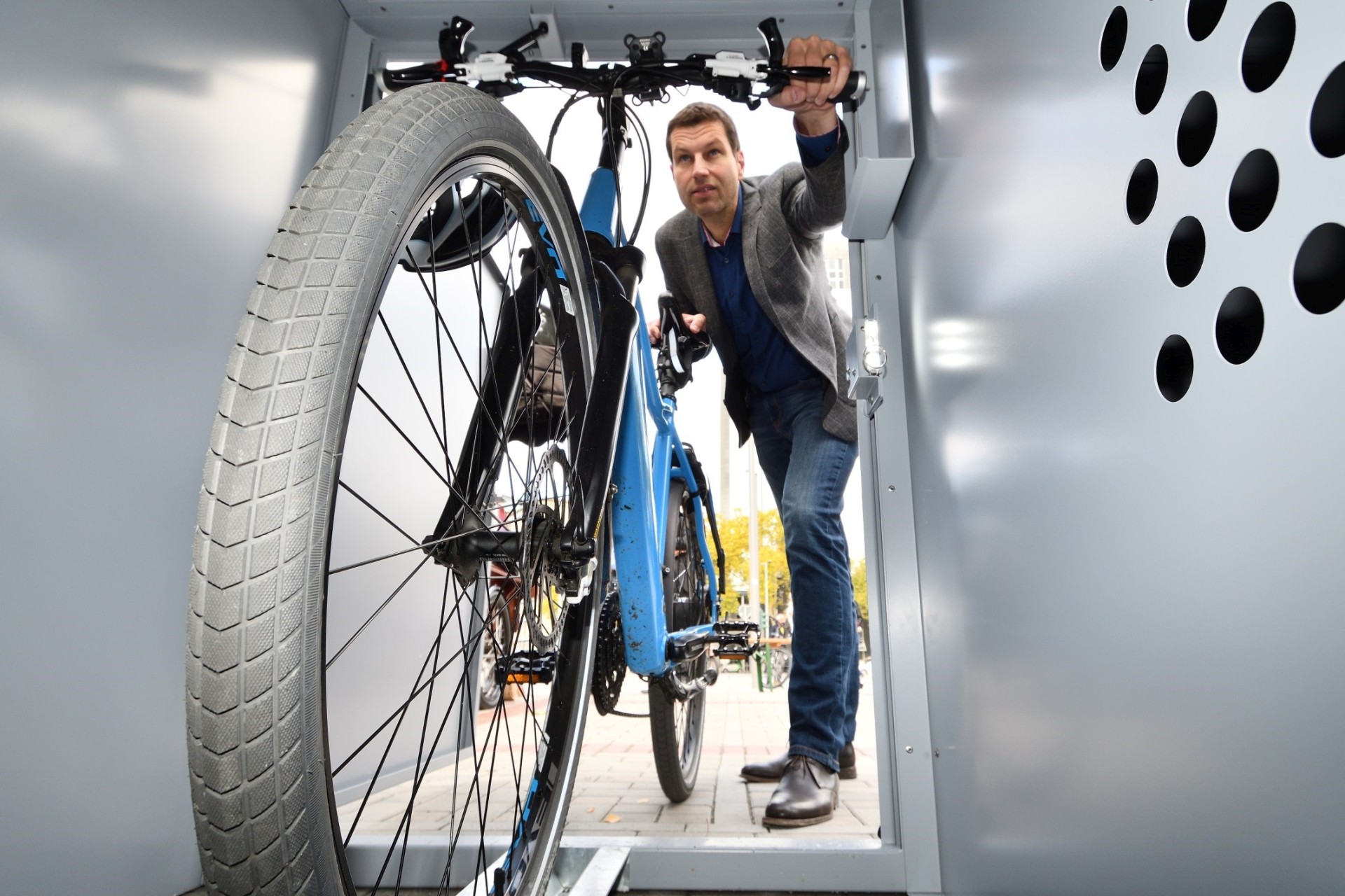 DeinRadschloss Fahrradboxen Bochum Hauptbahnhof Eröffnung