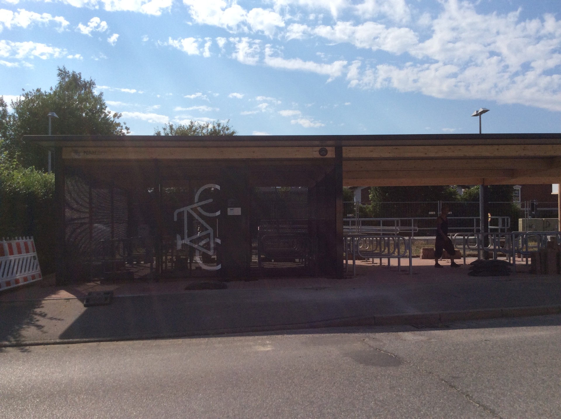 NAH.SH Fahrradsammelgarage in Rieseby