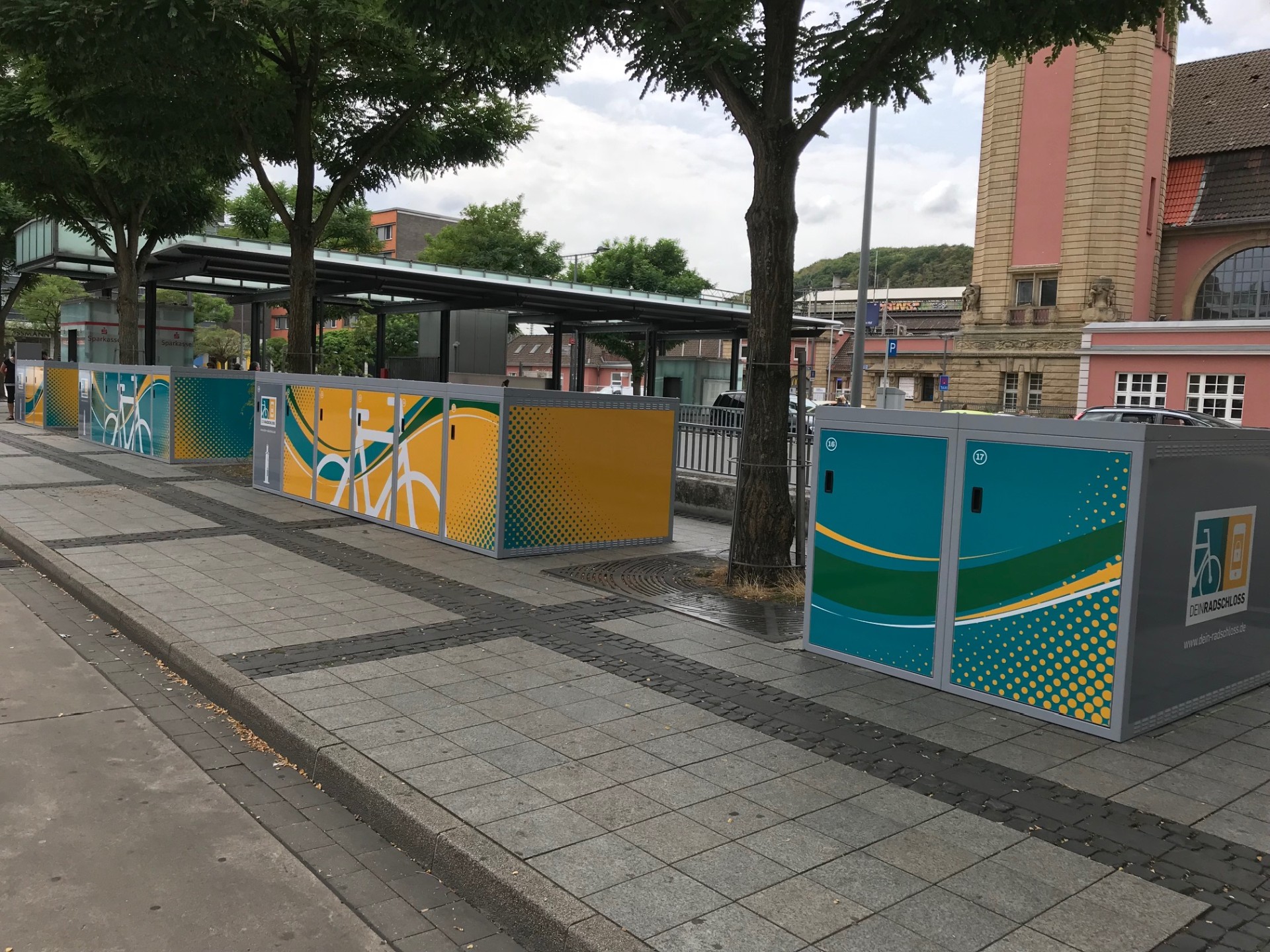 DeinRadschloss Fahrradboxen Hagen Hauptbahnhof