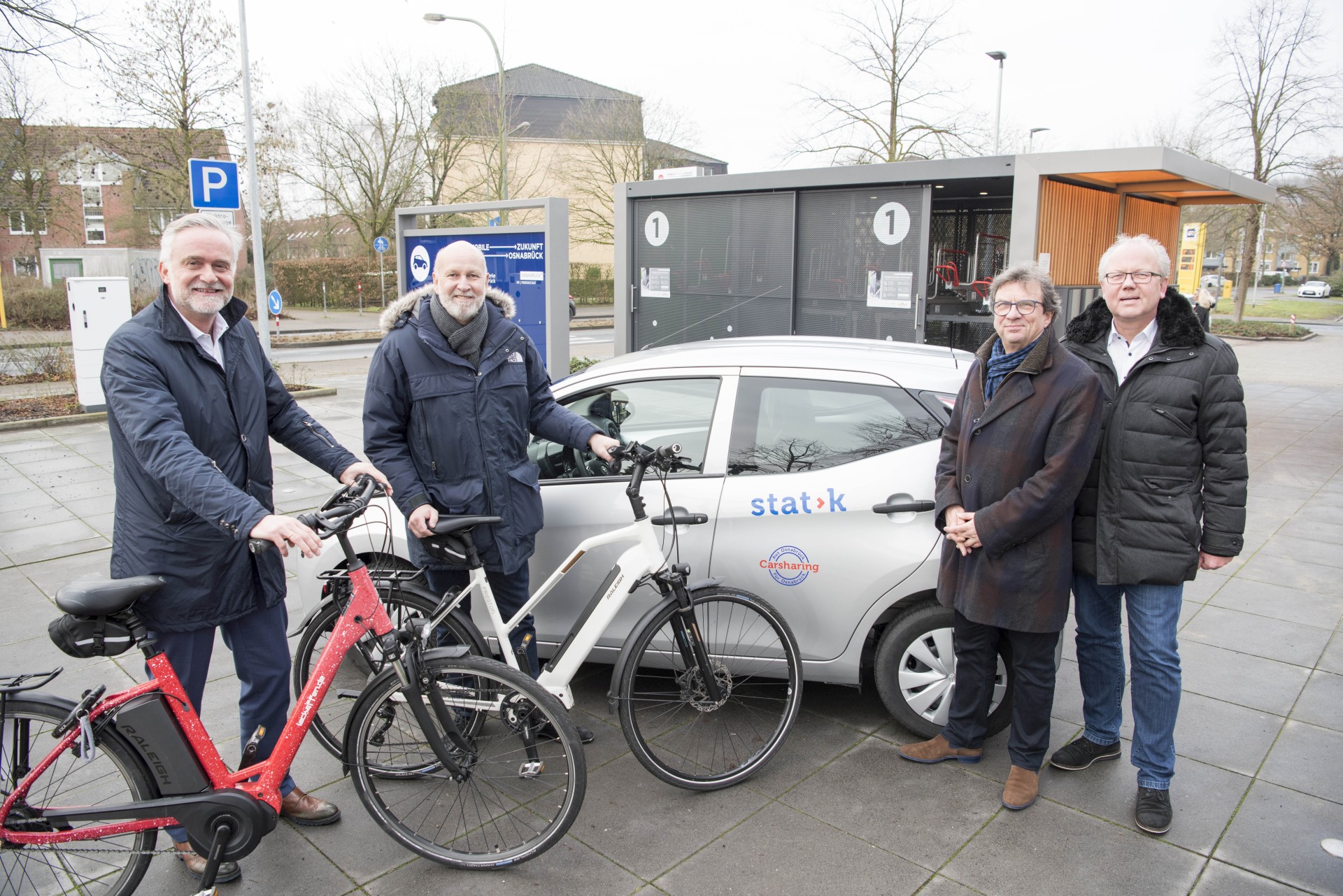 Eröffnung der Mobilitätsstationen in Osnabrück