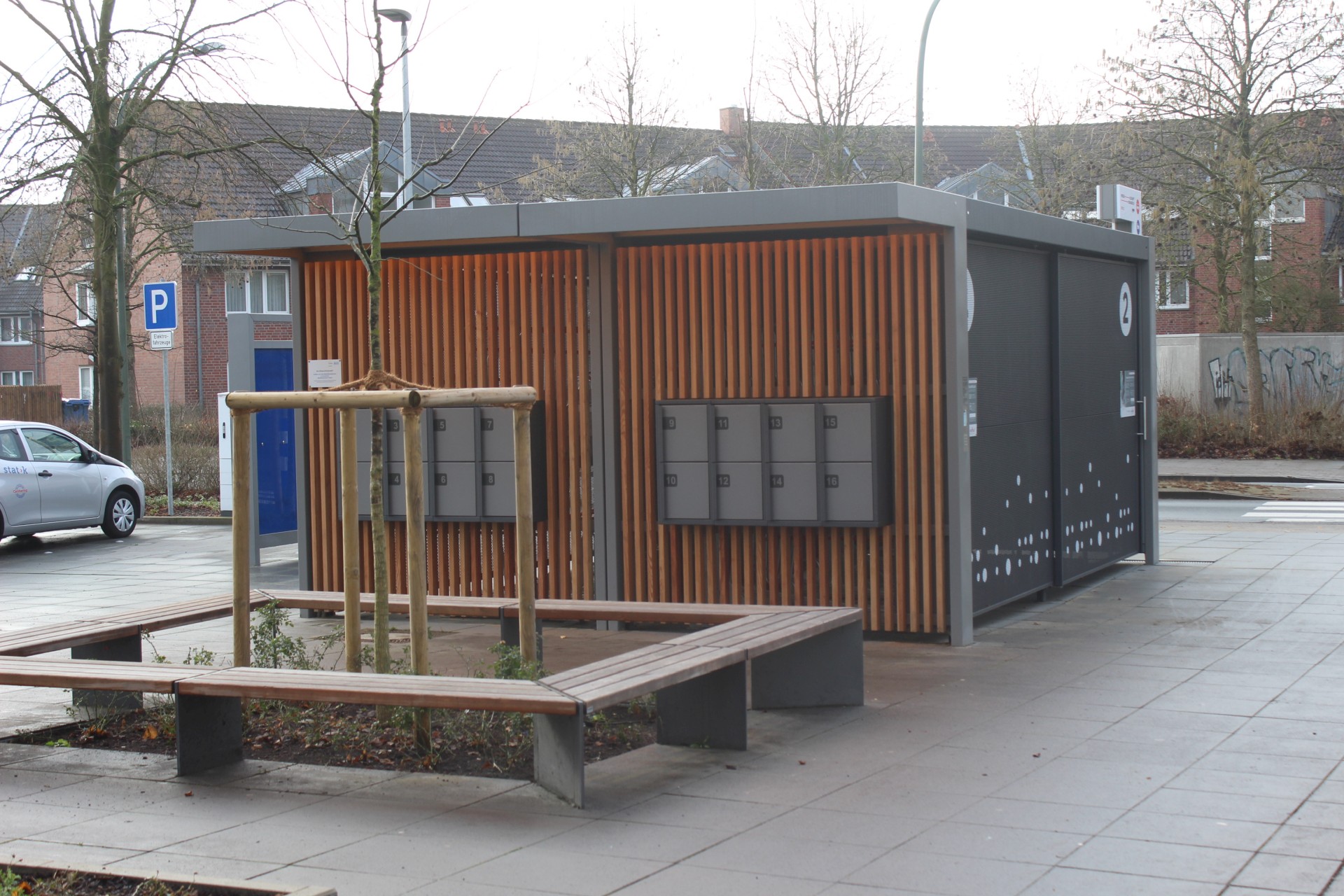 Mobilitätsstation in Osnabrück Haste