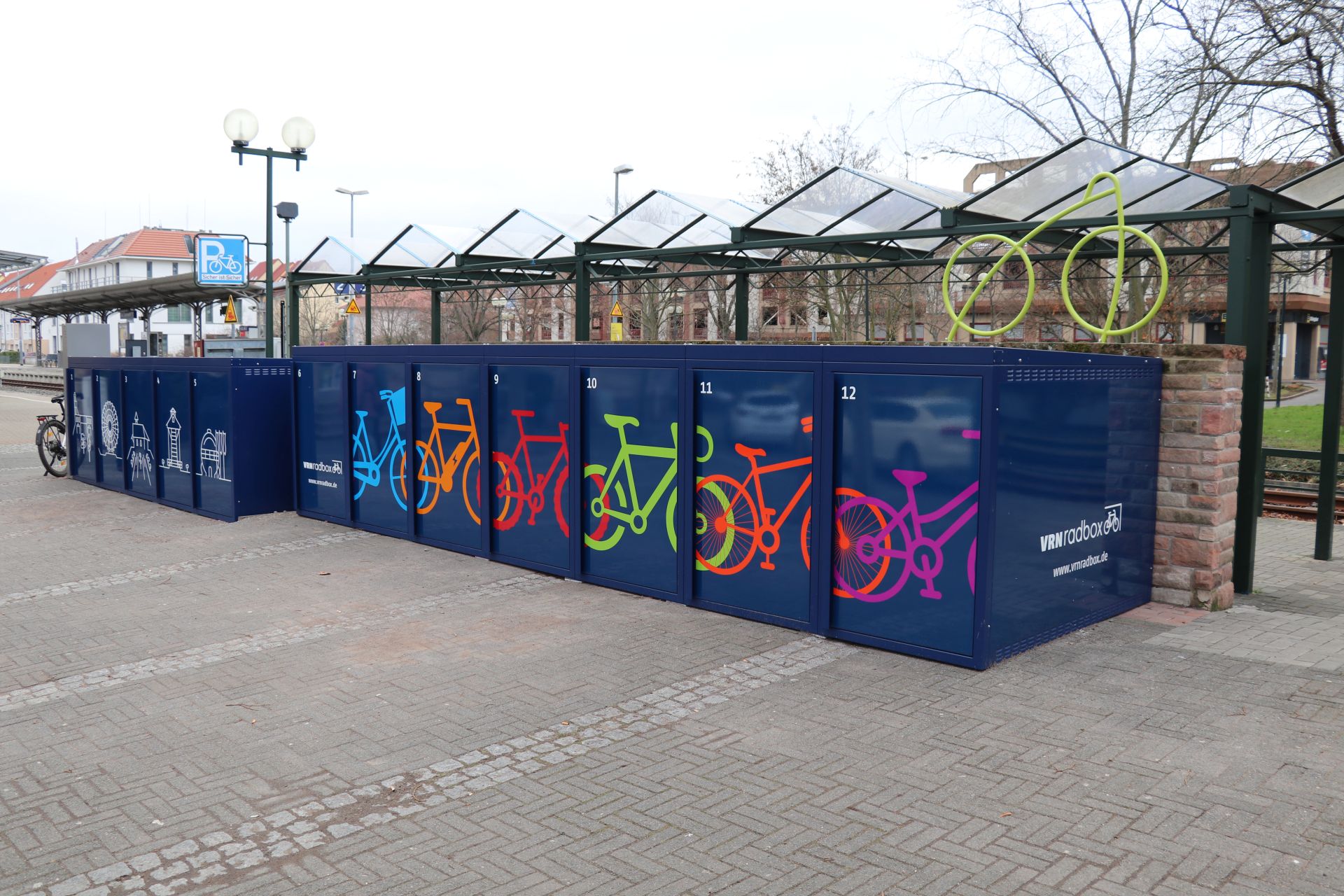 Bike and Ride Box von Kienzler Stadtmobiliar