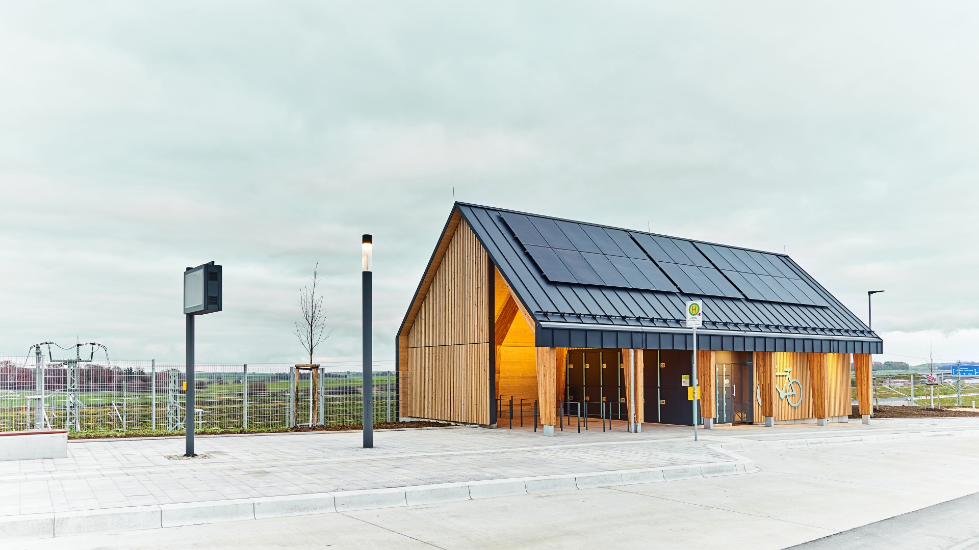 Fahrradparksysteme Merklingen Bahnhof Schwäbische Alb