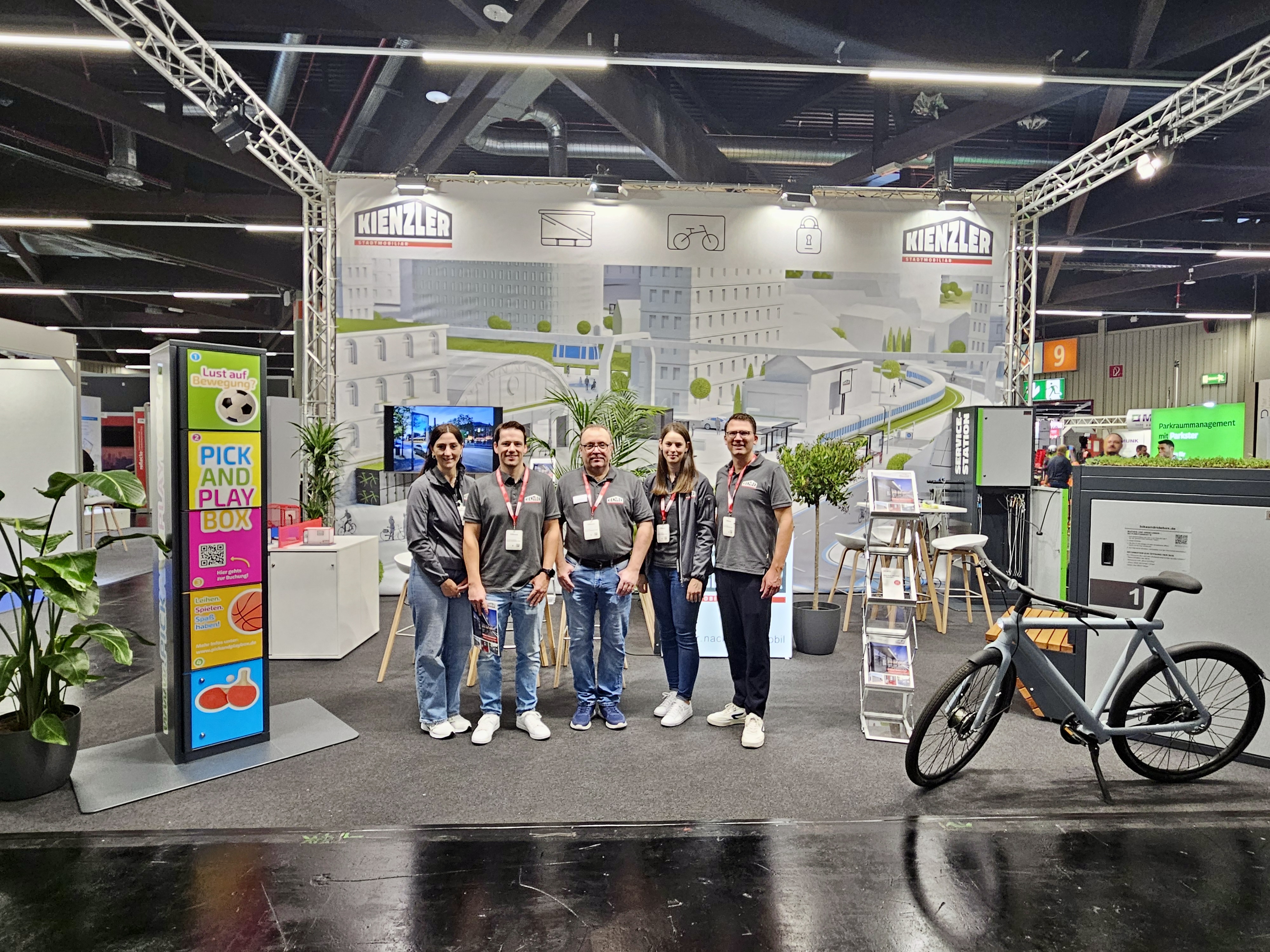 Kienzler Messestand auf der Kommunale 2025 Kienzler Messestand auf der Kommunale 2025