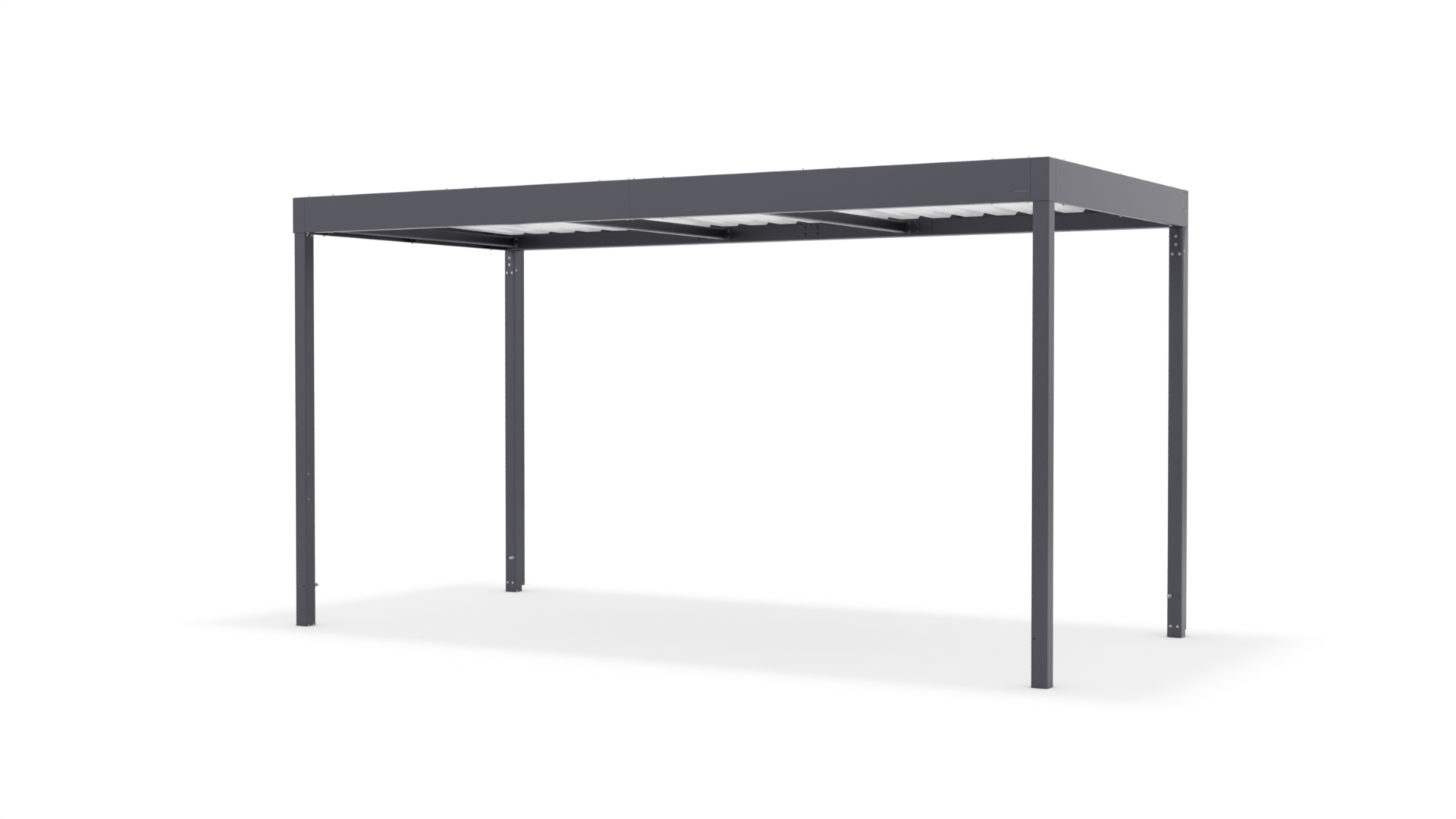 K27 Fahrradüberdachung Repono 5,65m