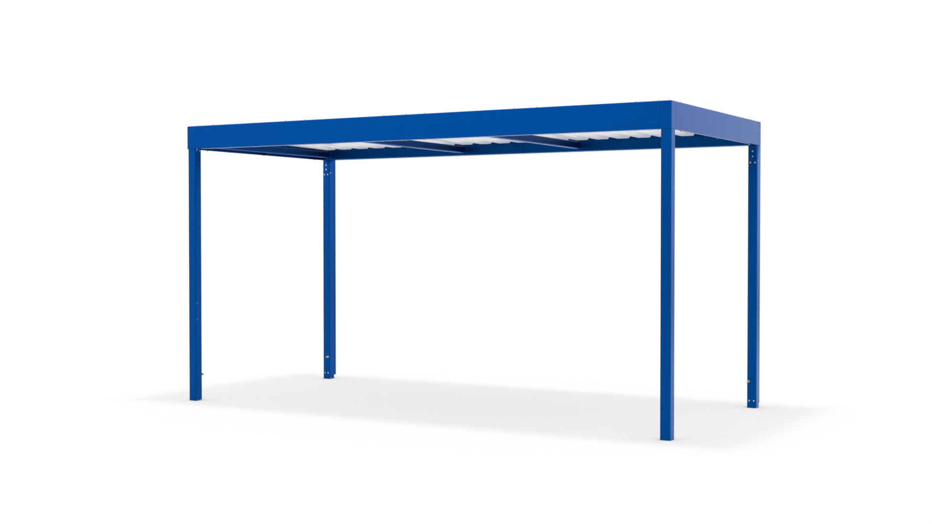 K27 Fahrradüberdachung Repono 5,65m