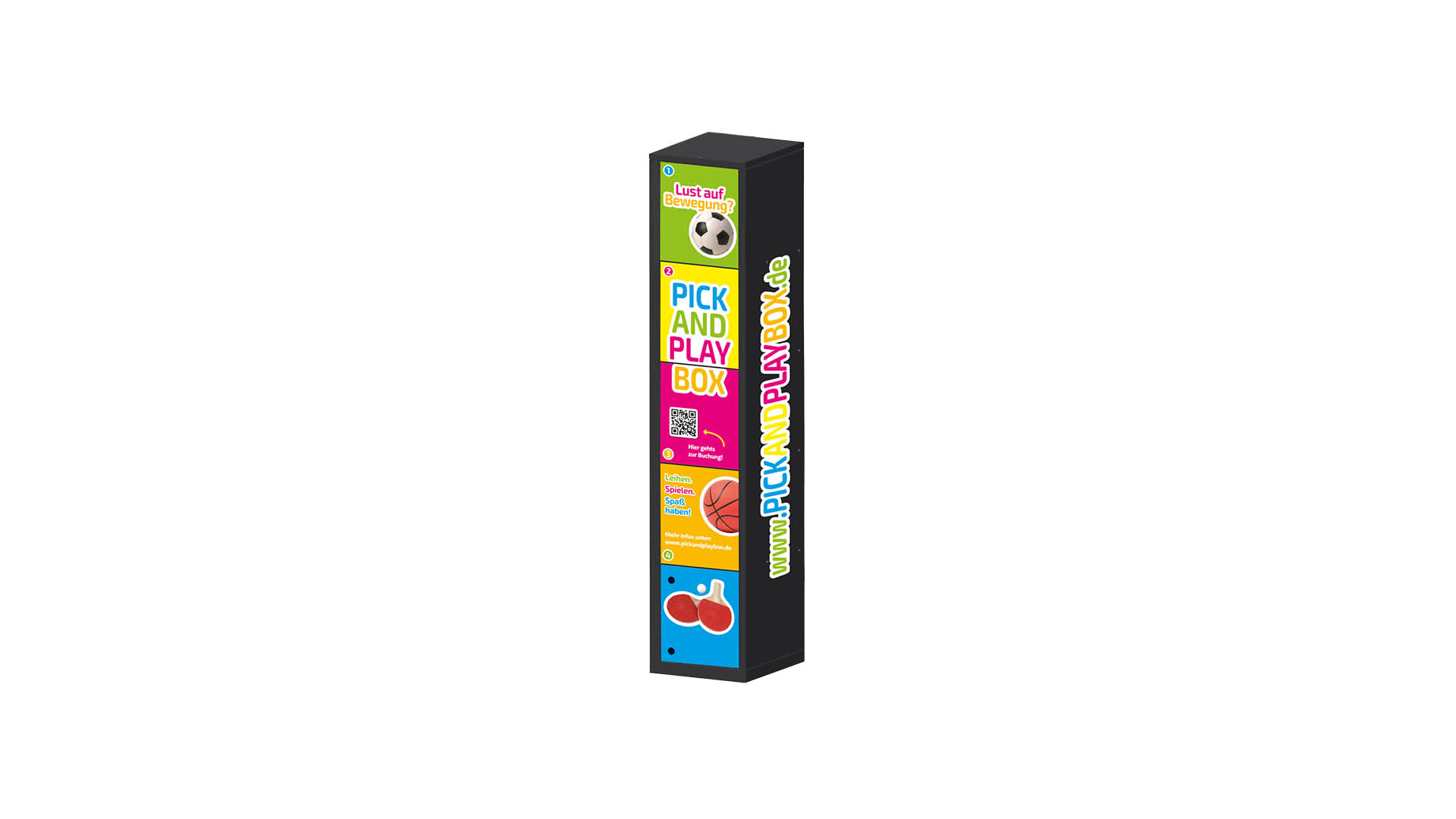 Pick and Play Box - Freizeitartikel einfach leihen