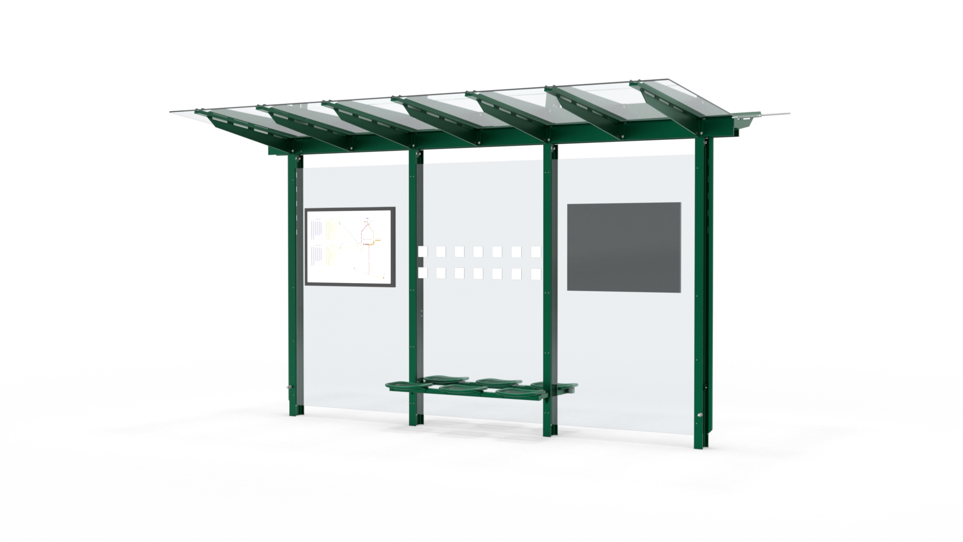 Fahrgastunterstand K12 Segmenta Center