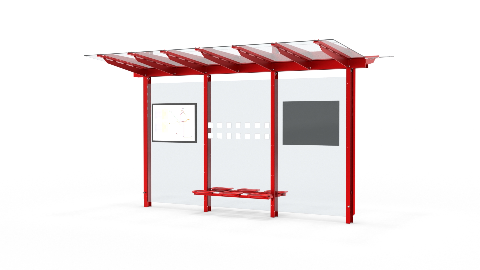 Fahrgastunterstand K12 Segmenta Center