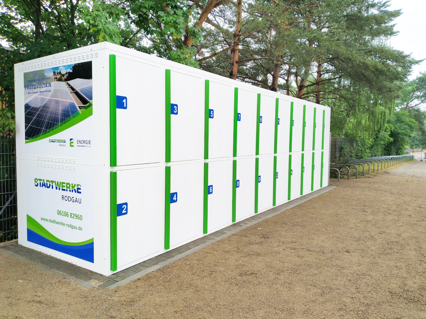 Bike and Ride Box von Kienzler Stadtmobiliar