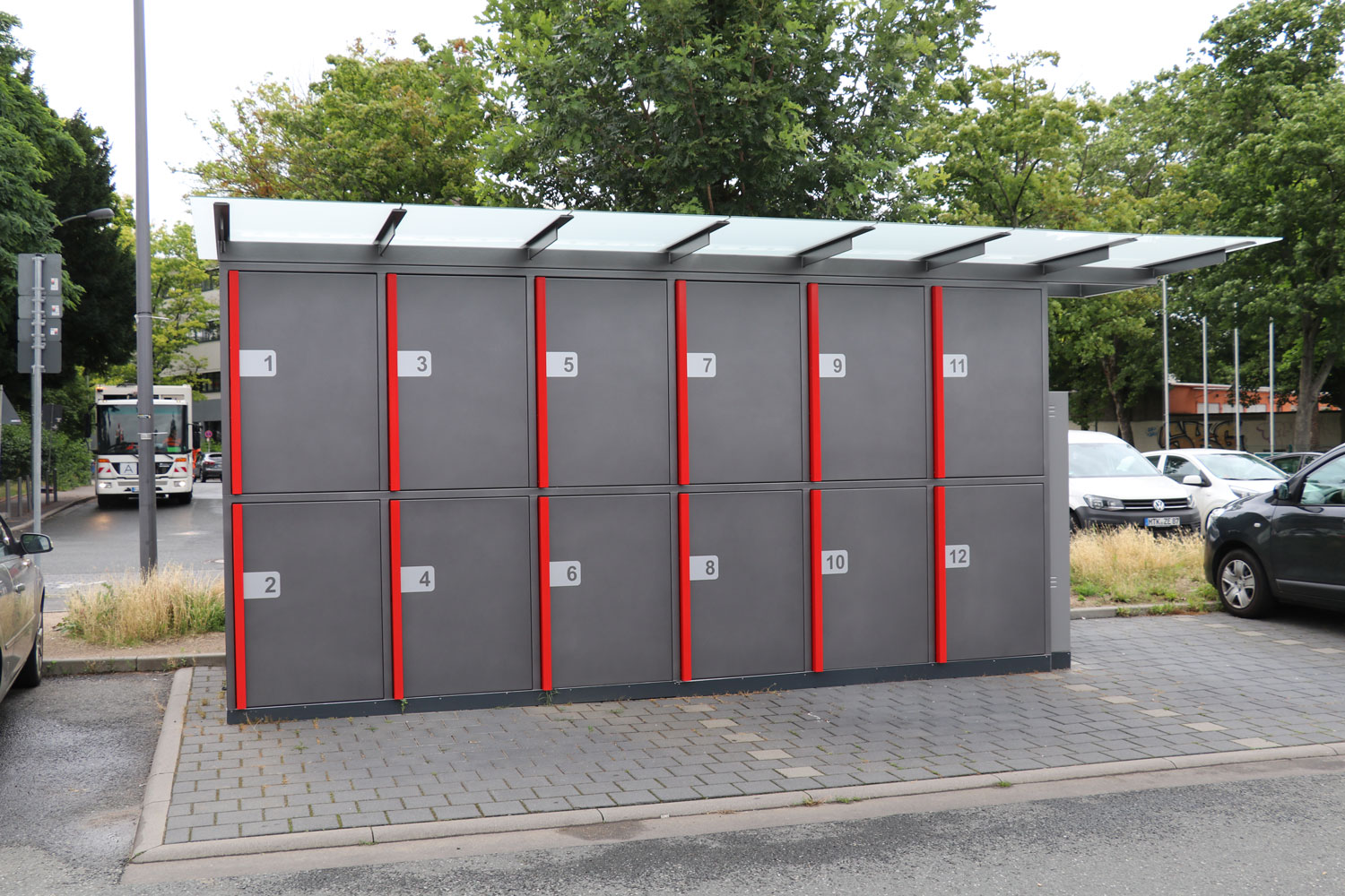 Bike and Ride Box von Kienzler Stadtmobiliar