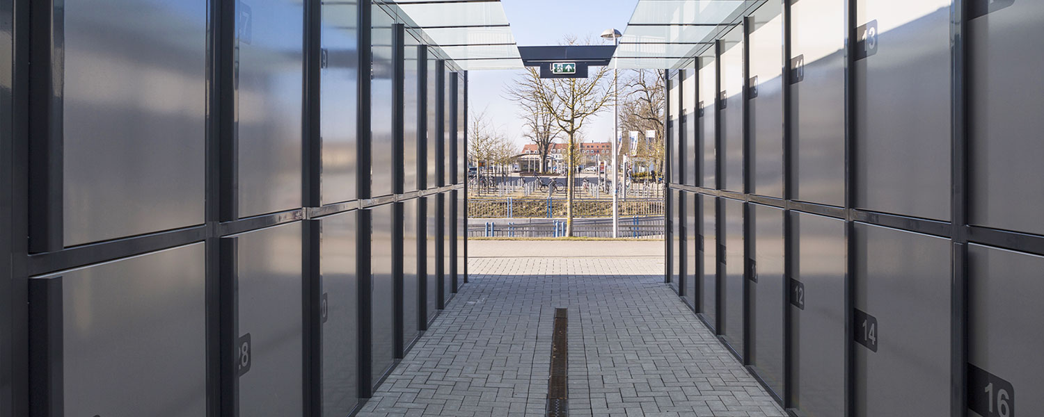 Bike and Ride Box von Kienzler Stadtmobiliar