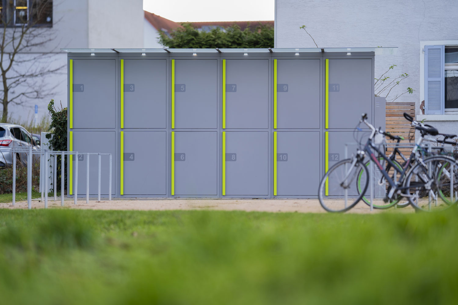 Bike and Ride Box von Kienzler Stadtmobiliar