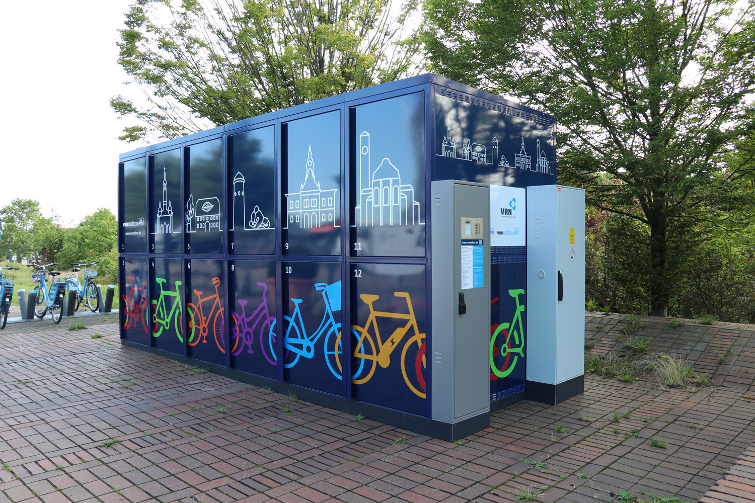 Bike and Ride Box von Kienzler Stadtmobiliar