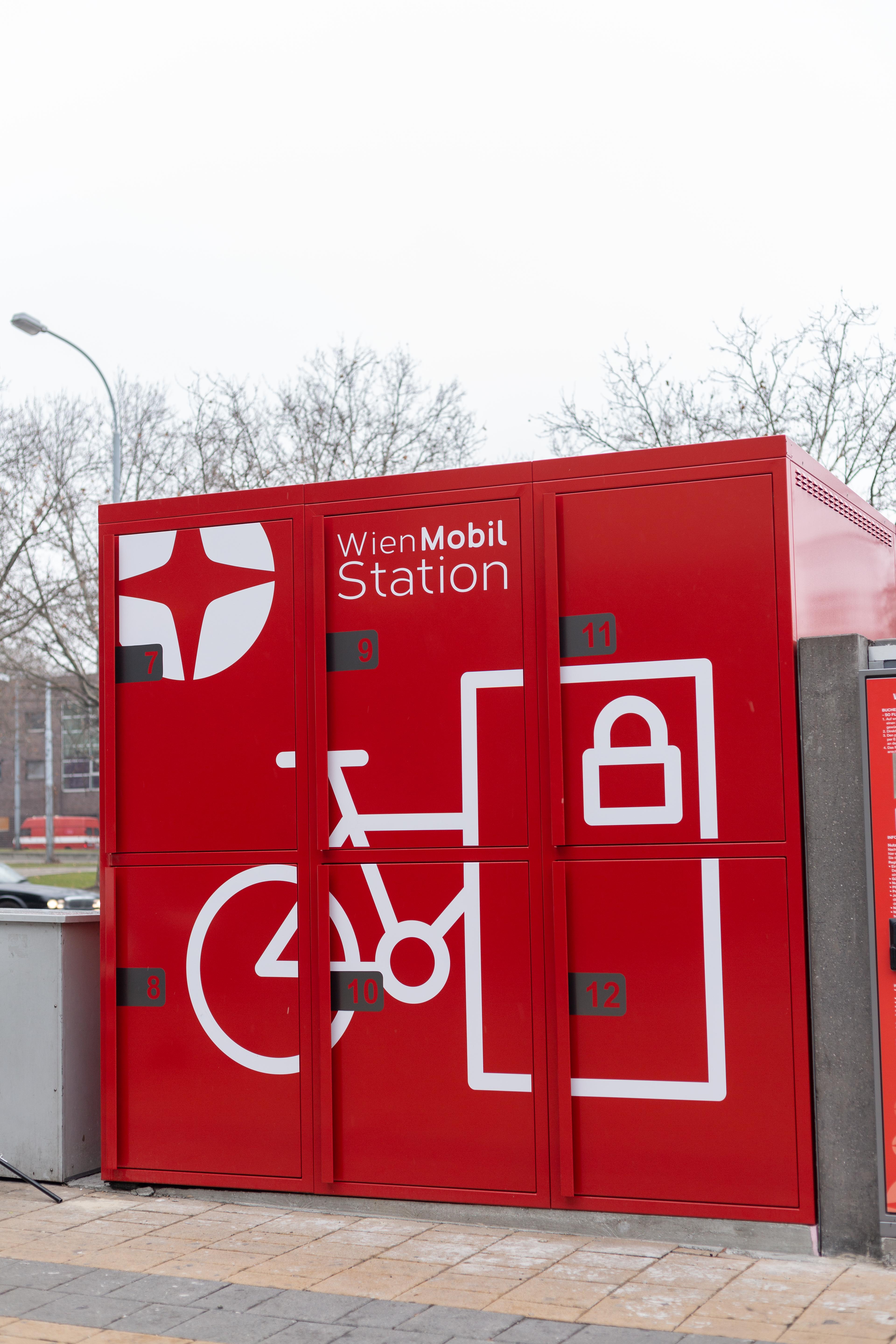 WienMobil Station Fahrradboxen