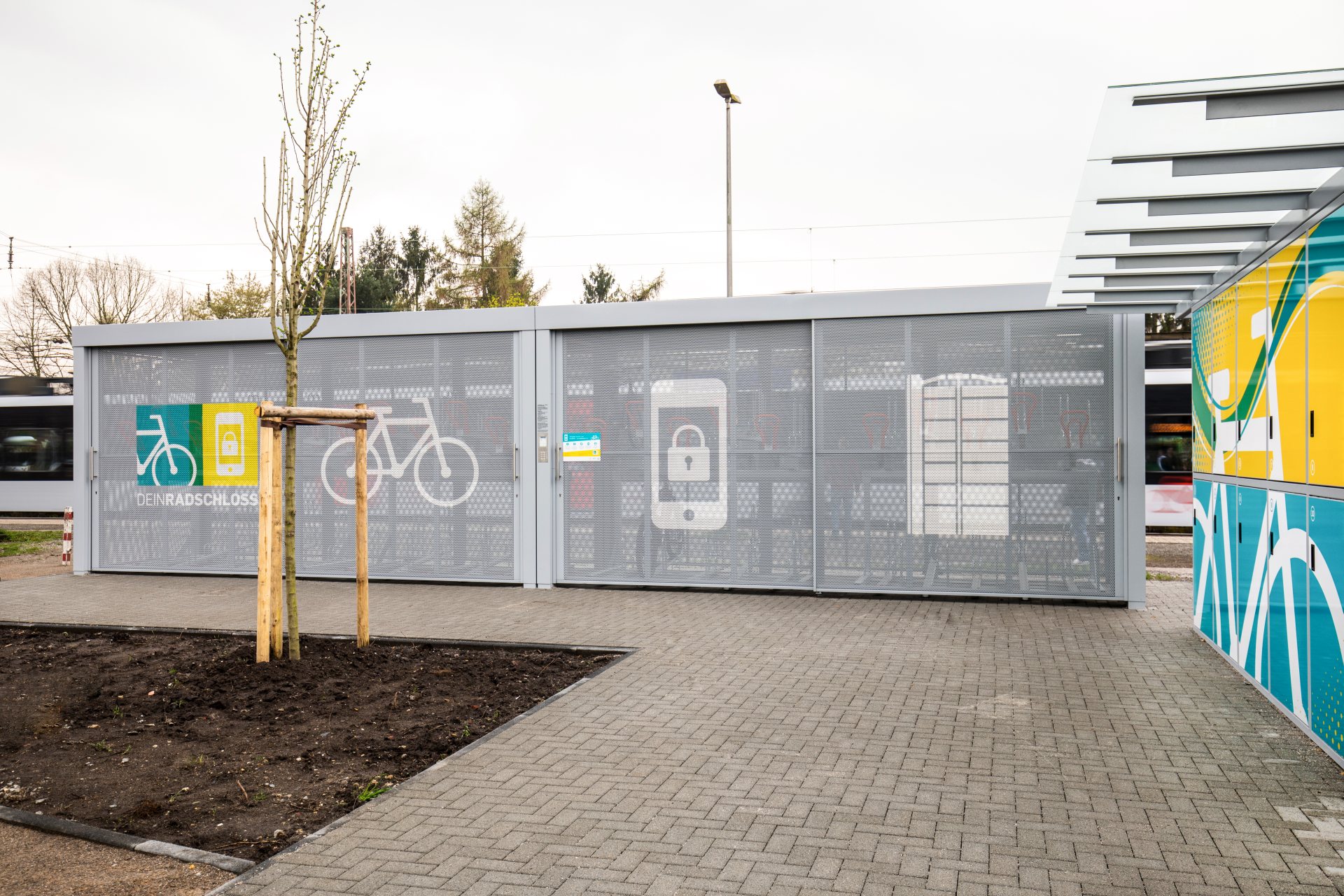 Fahrradparksystem DeinRadschloss Oberhausen Sterkrade