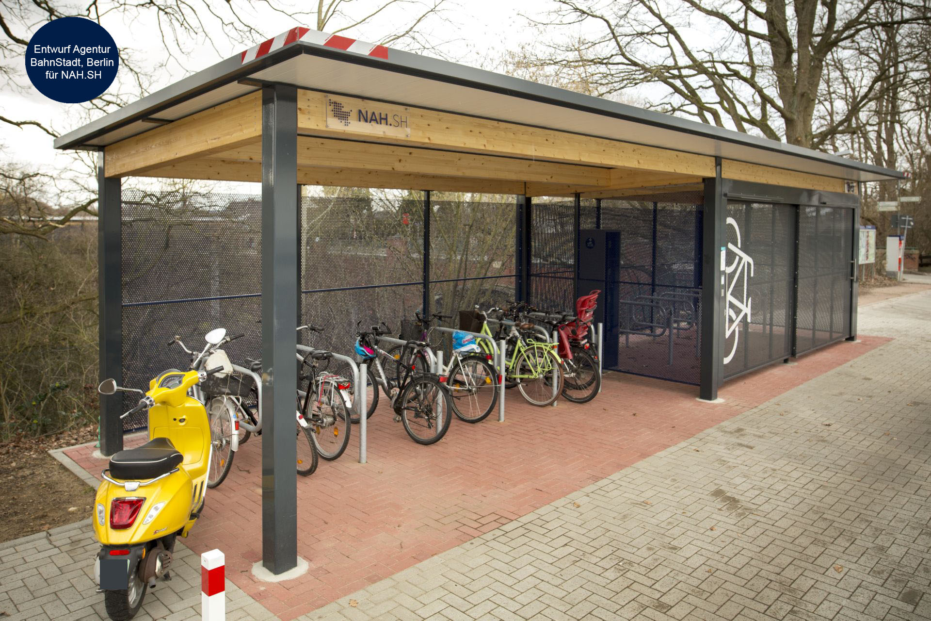 Kienzler Fahrradsammelschließanlage Entwurf NAH.SH