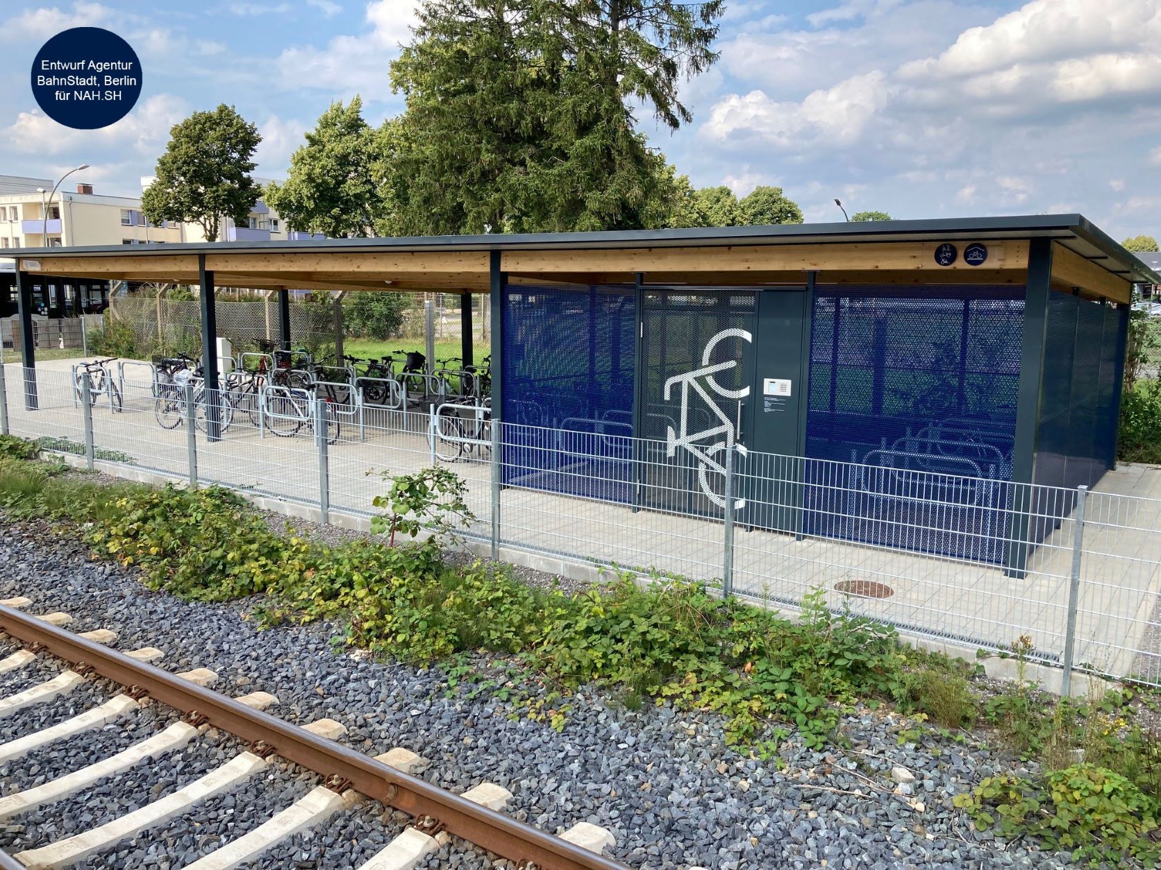 Fahrradparksystem Neumünster Süd