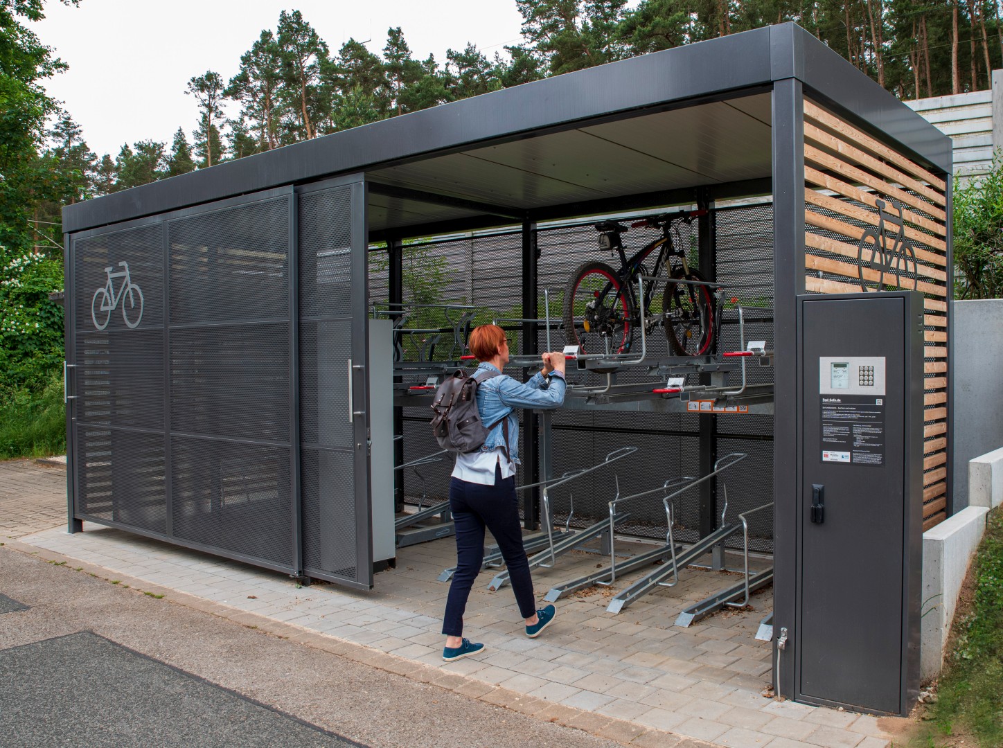 Fahrradsammelschließanlage Rednitzhembach