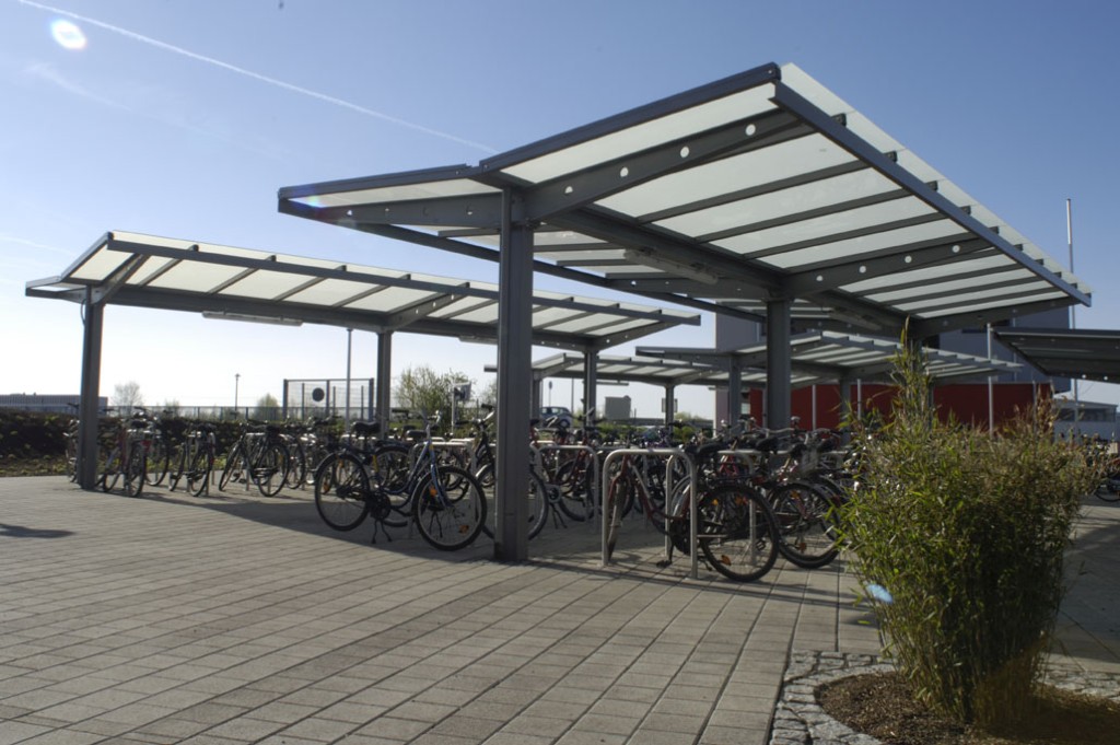 Fahrradüberdachung von Kienzler Stadtmobiliar