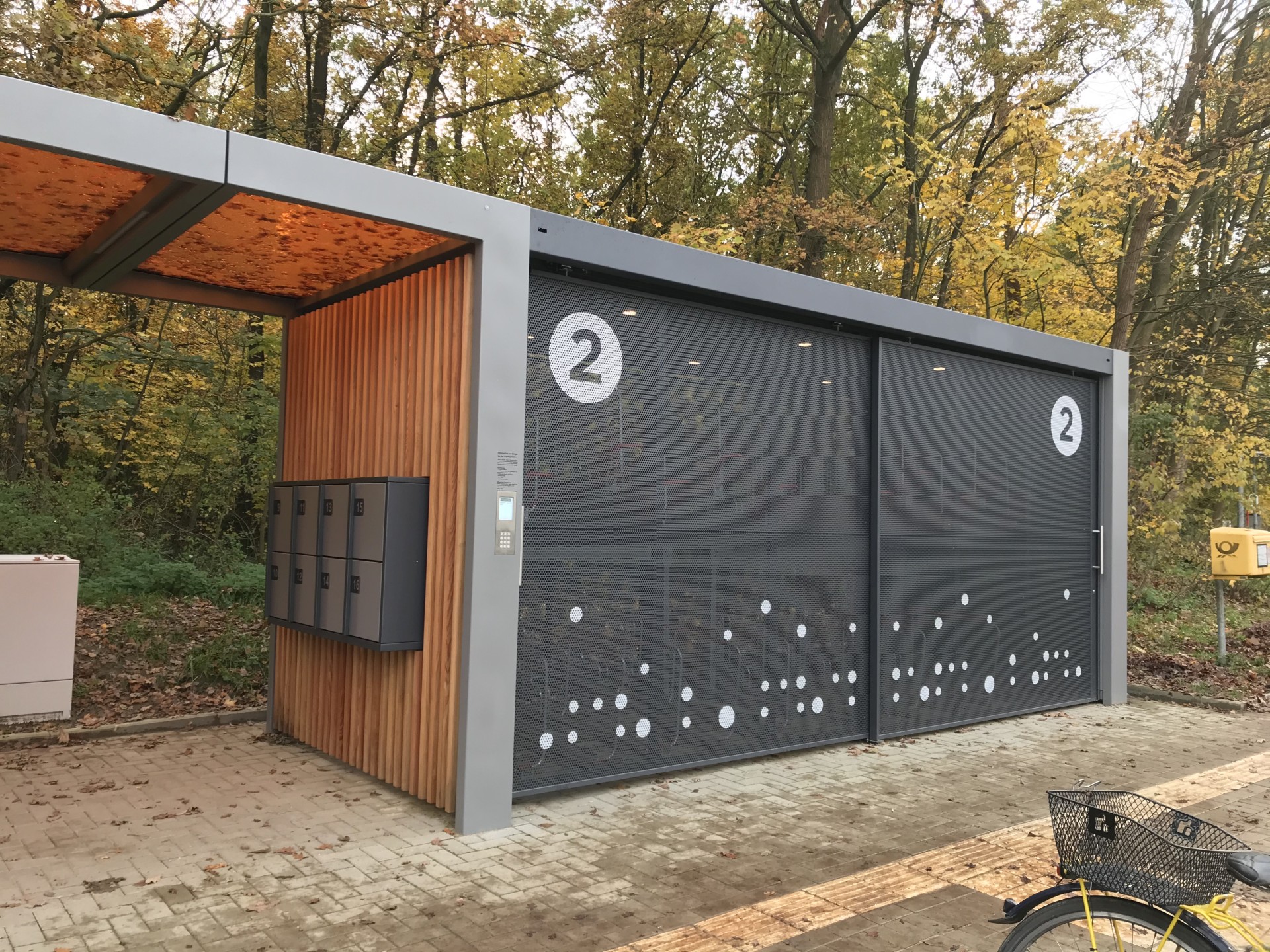 Fahrradparksystem Mobilitätsstation Osnabrück Düstrup