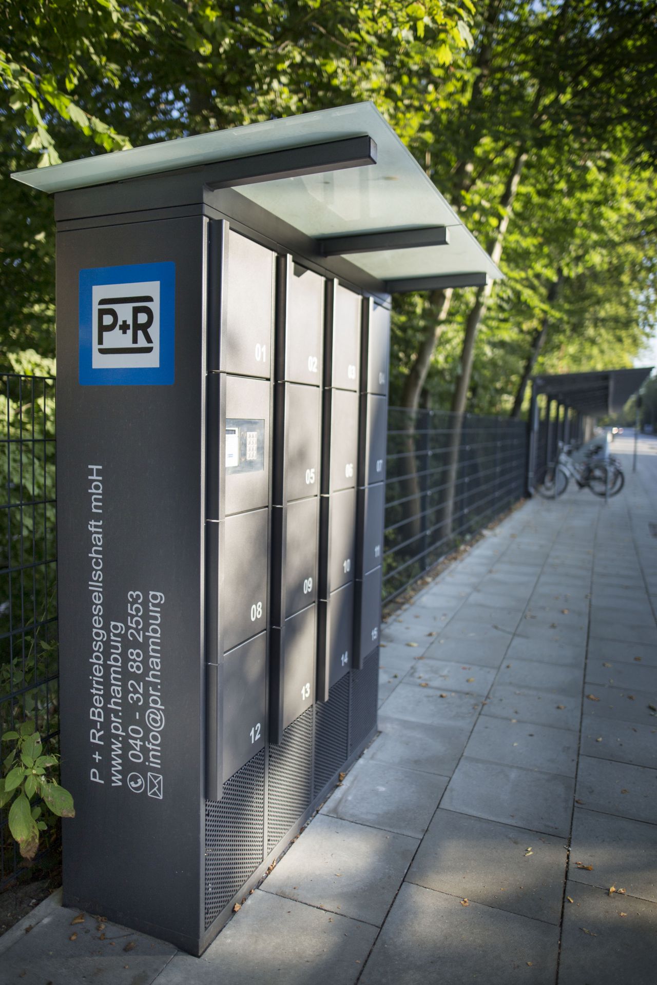 Park and Ride Schließfachschrank