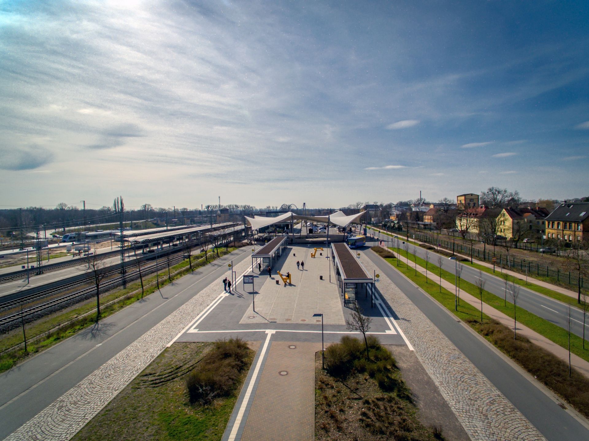 Buswartehallen ZOB Wittenberg