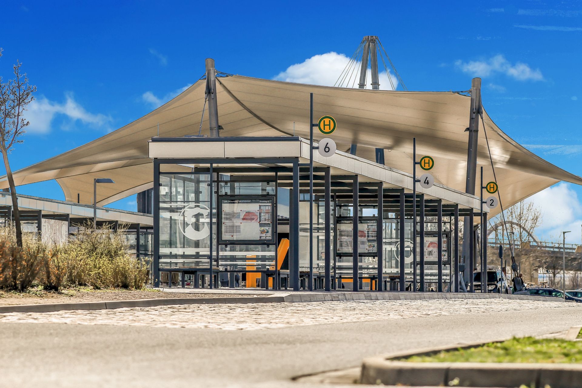 Wartehalle Busbahnhof ZOB Wittenberg