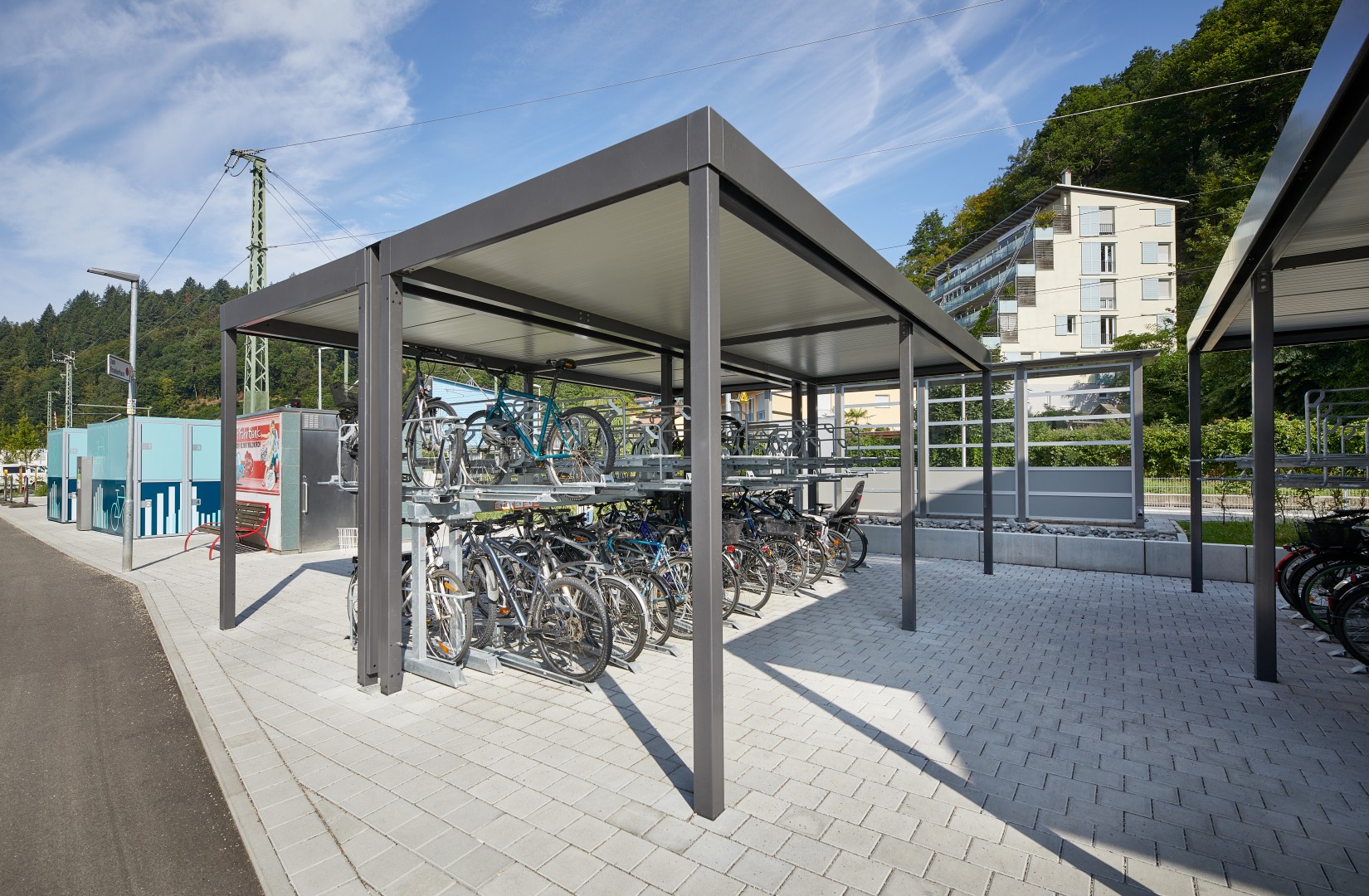 K27 Fahrradüberdachung von Kienzler Stadtmobiliar
