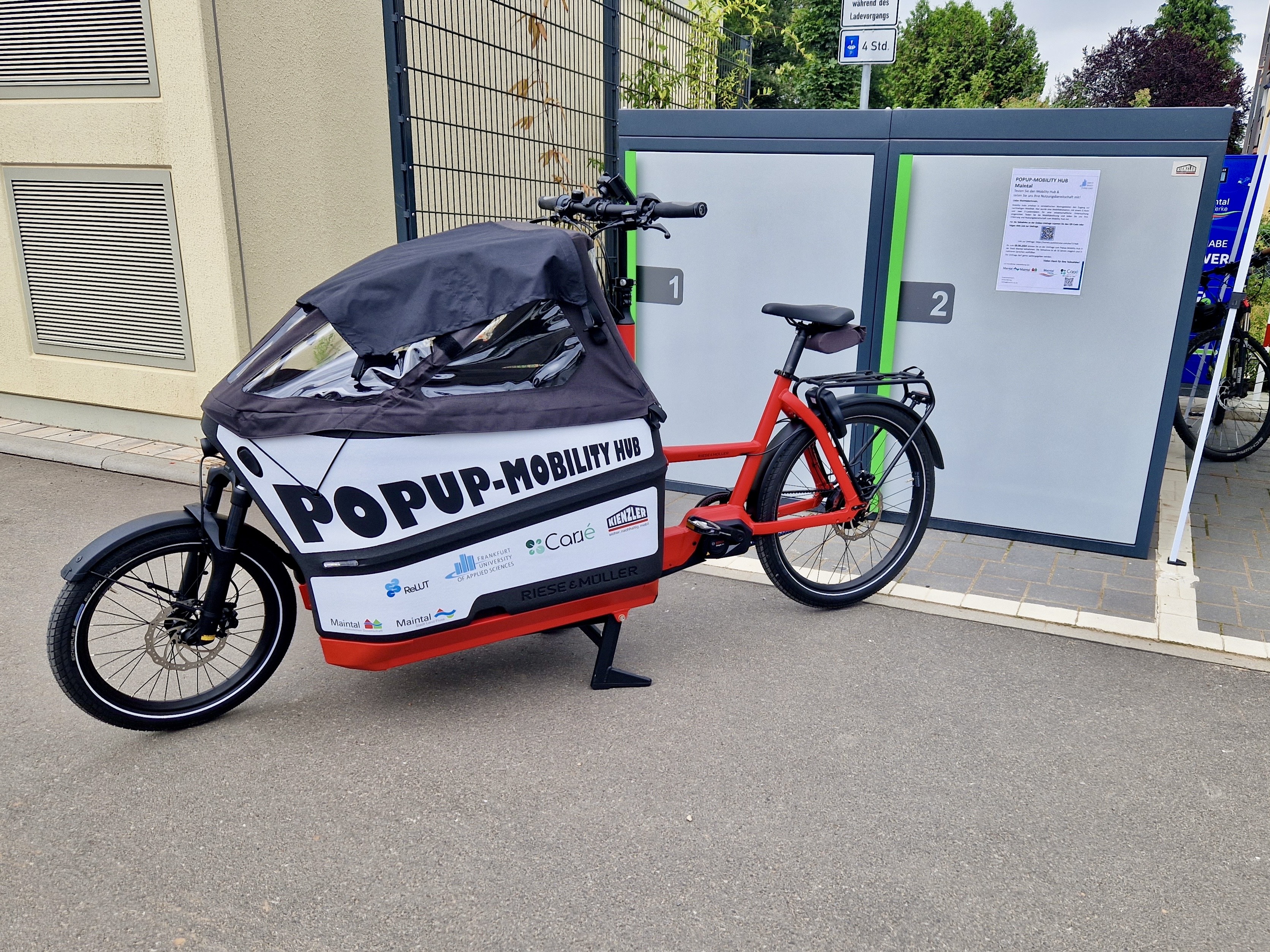 Pop-Up Mobility Hub in Maintal