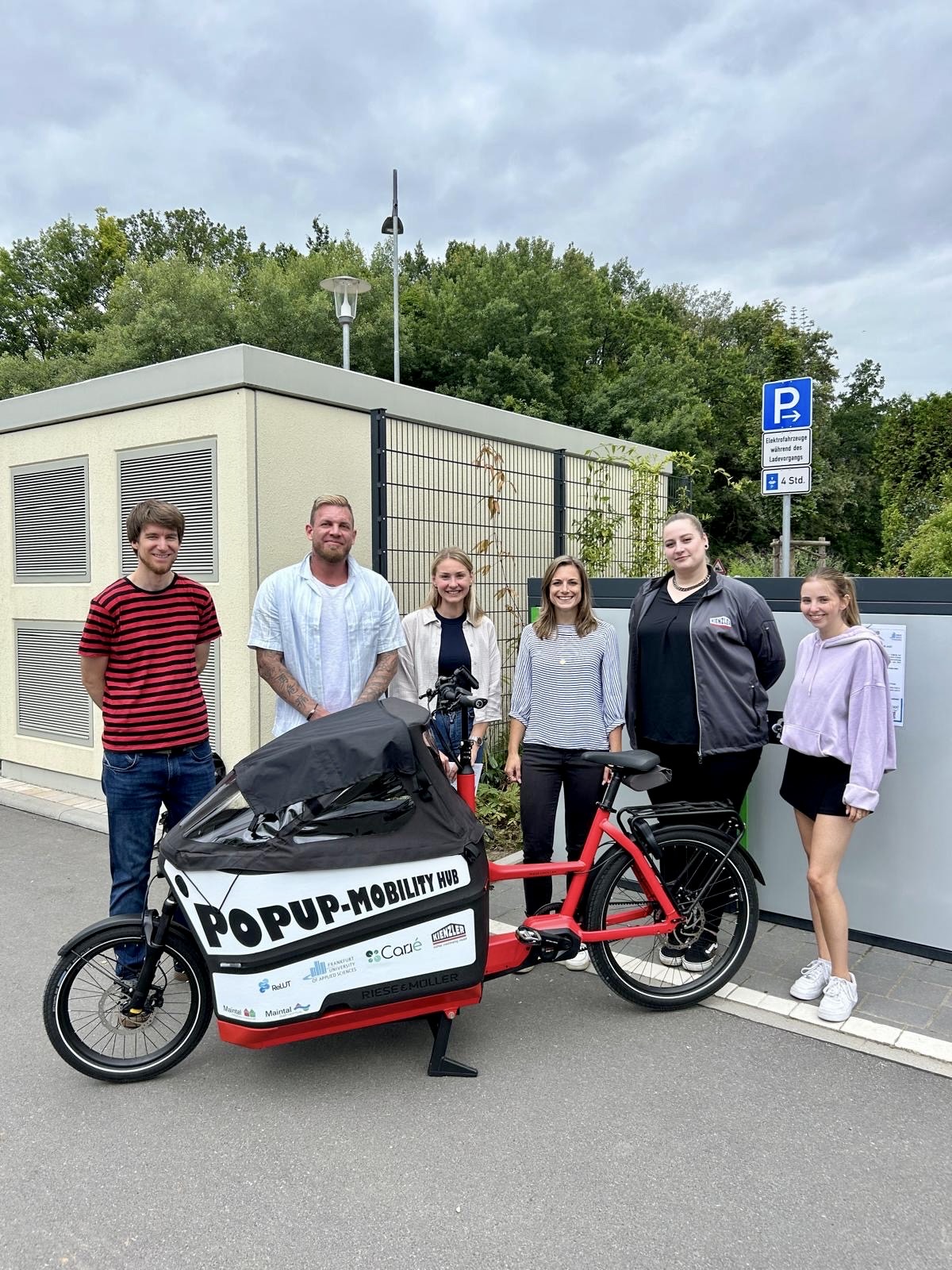 Pop-Up Mobility Hub in Maintal